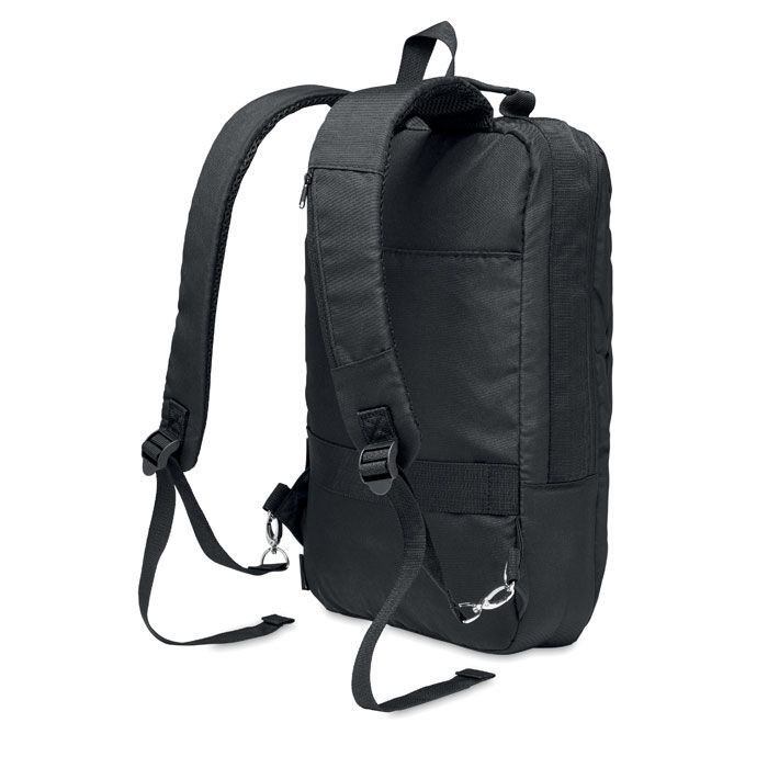 Laptop Rucksack 300D RPET SINGAPORE - schwarz-309