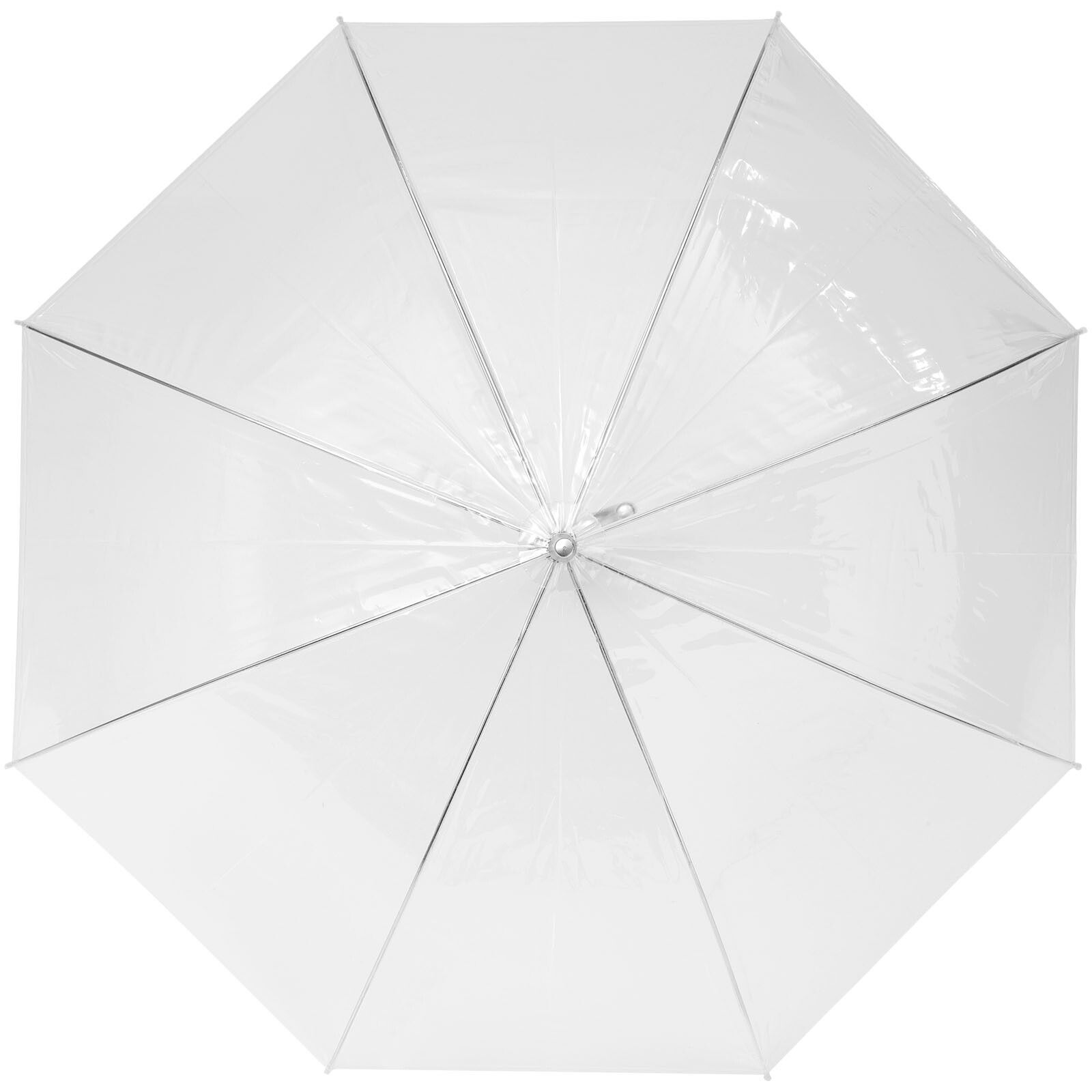Kate durchsichtiger 23" Automatikregenschirm - transparent weiss-289