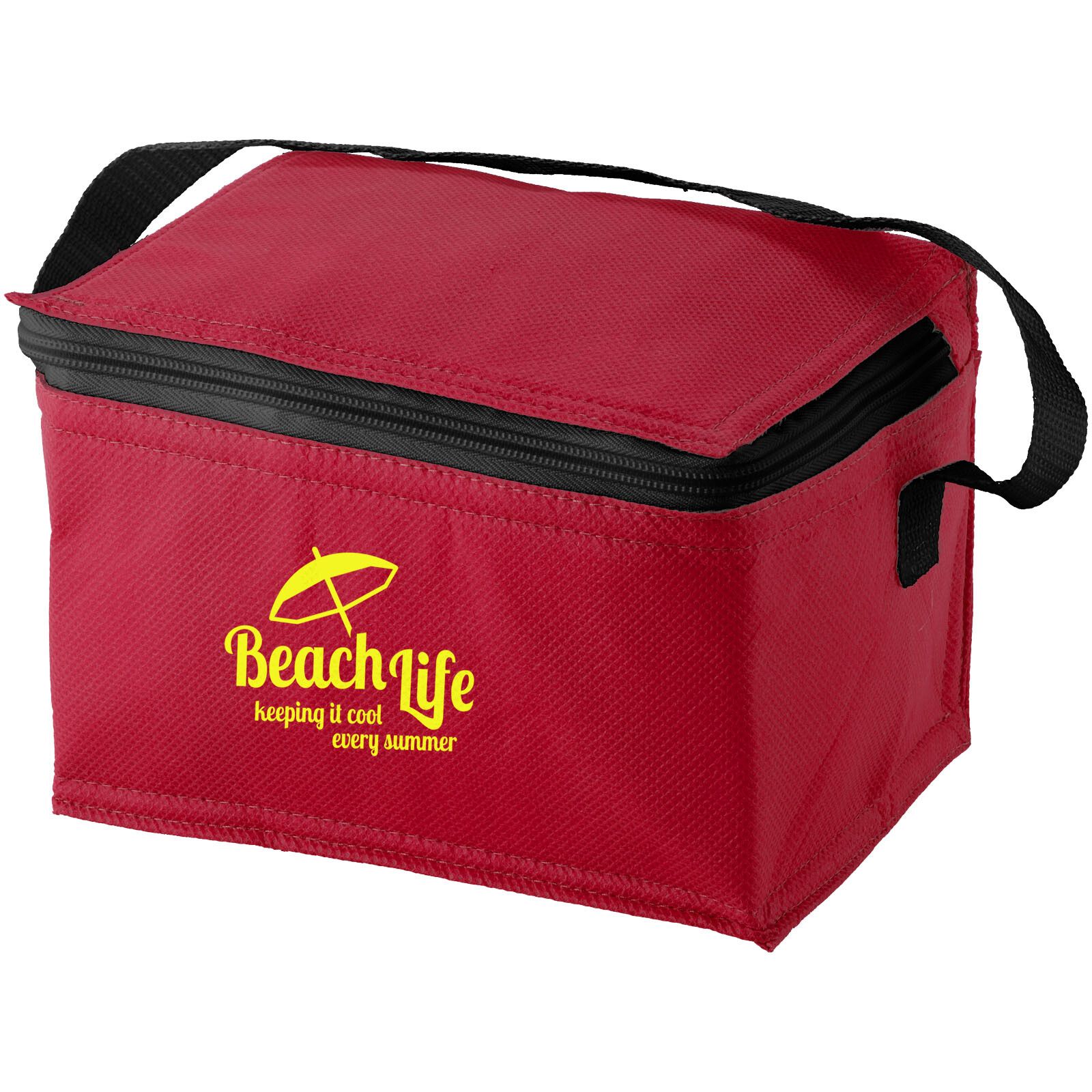 Spectrum Kühltasche für 6 Dosen 4L - rot-959