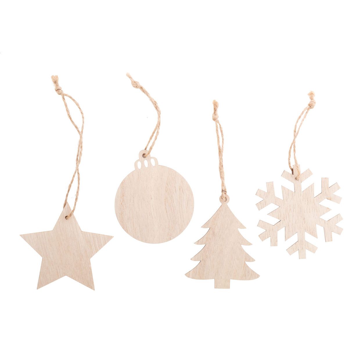 Rosvik Weihnachtsbaum-Anhänger, Weihnachtsbaum - natur-114