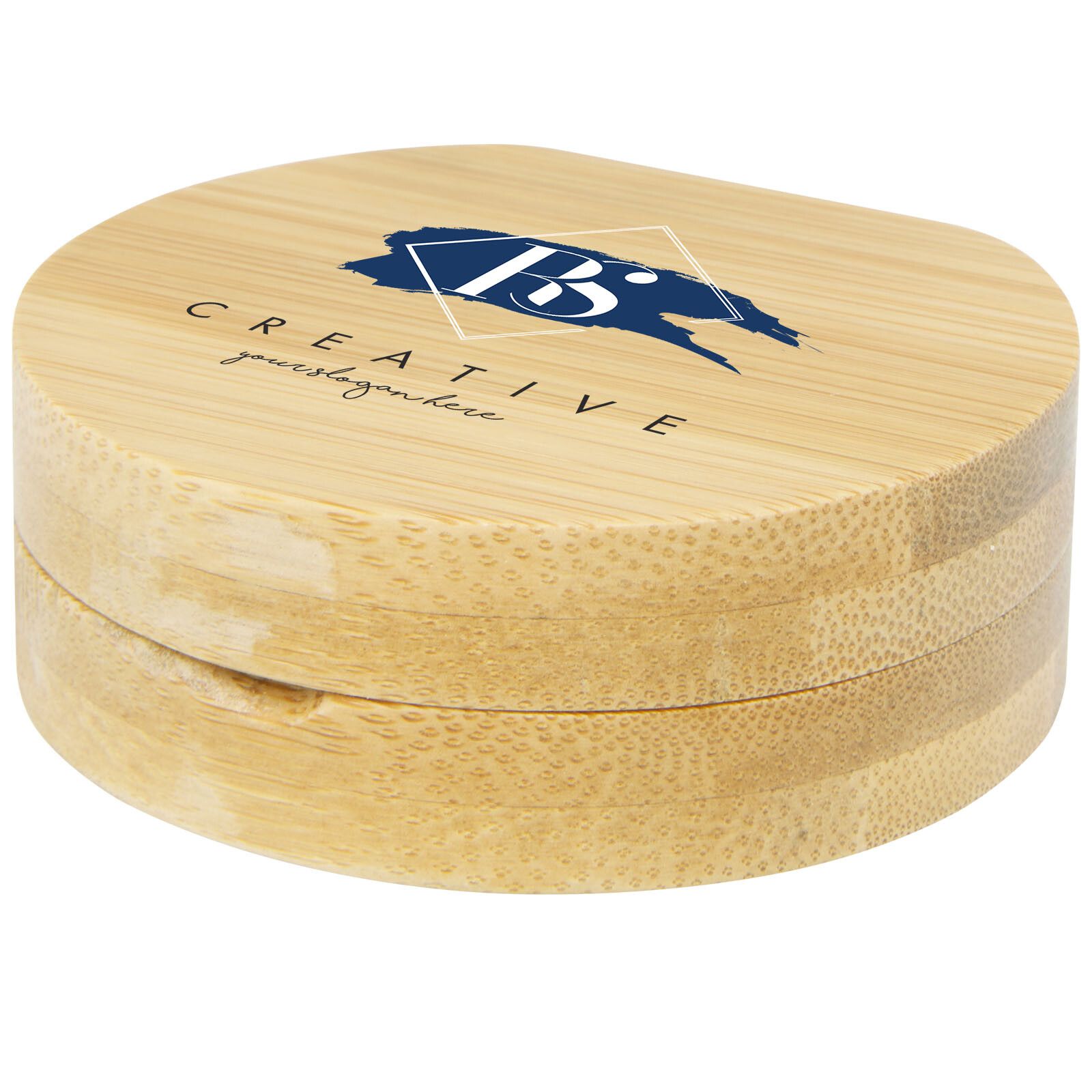 Afrodit Taschenspiegel aus Bambus - natural-482