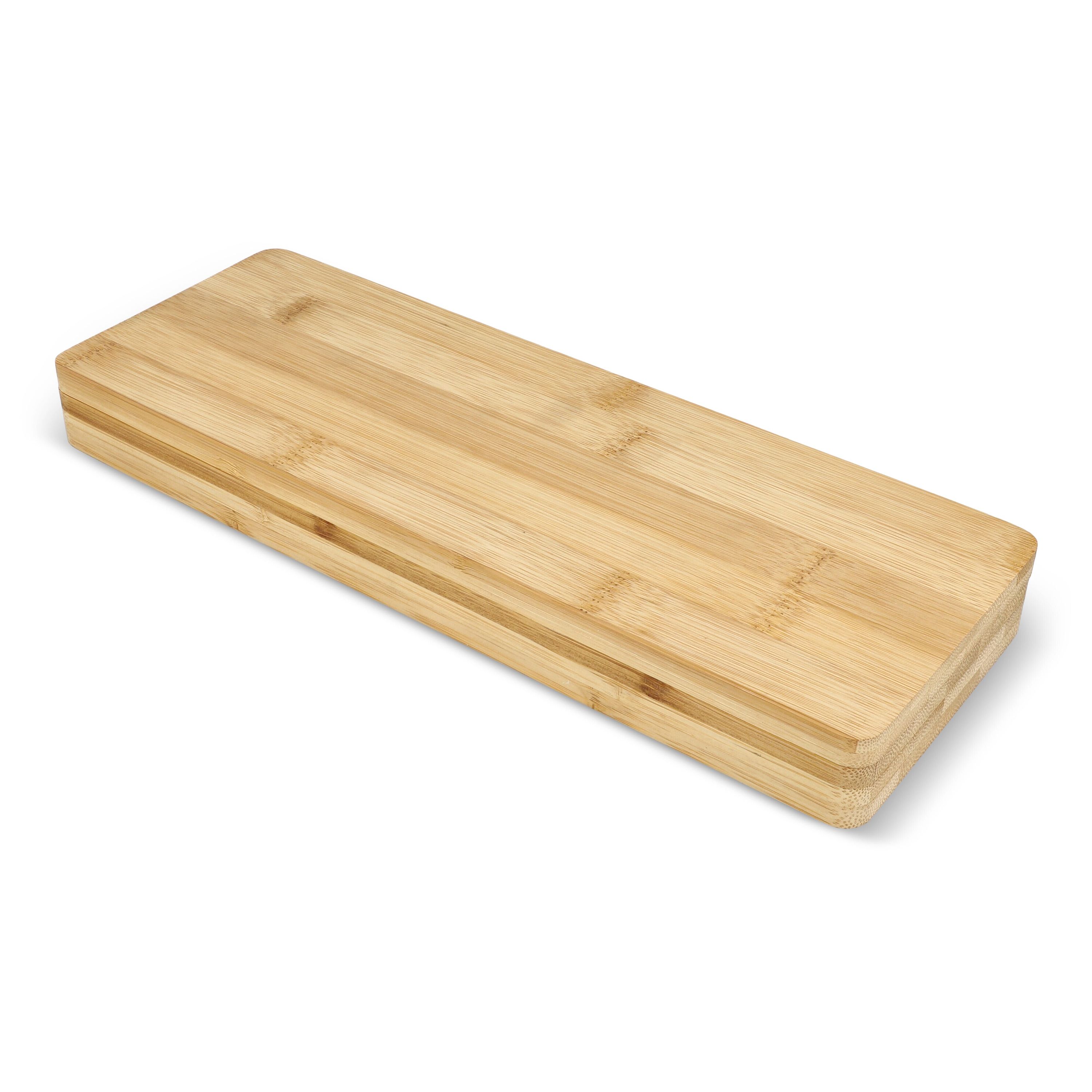 3er Bambus-Käse-Servier-Set - natur-441