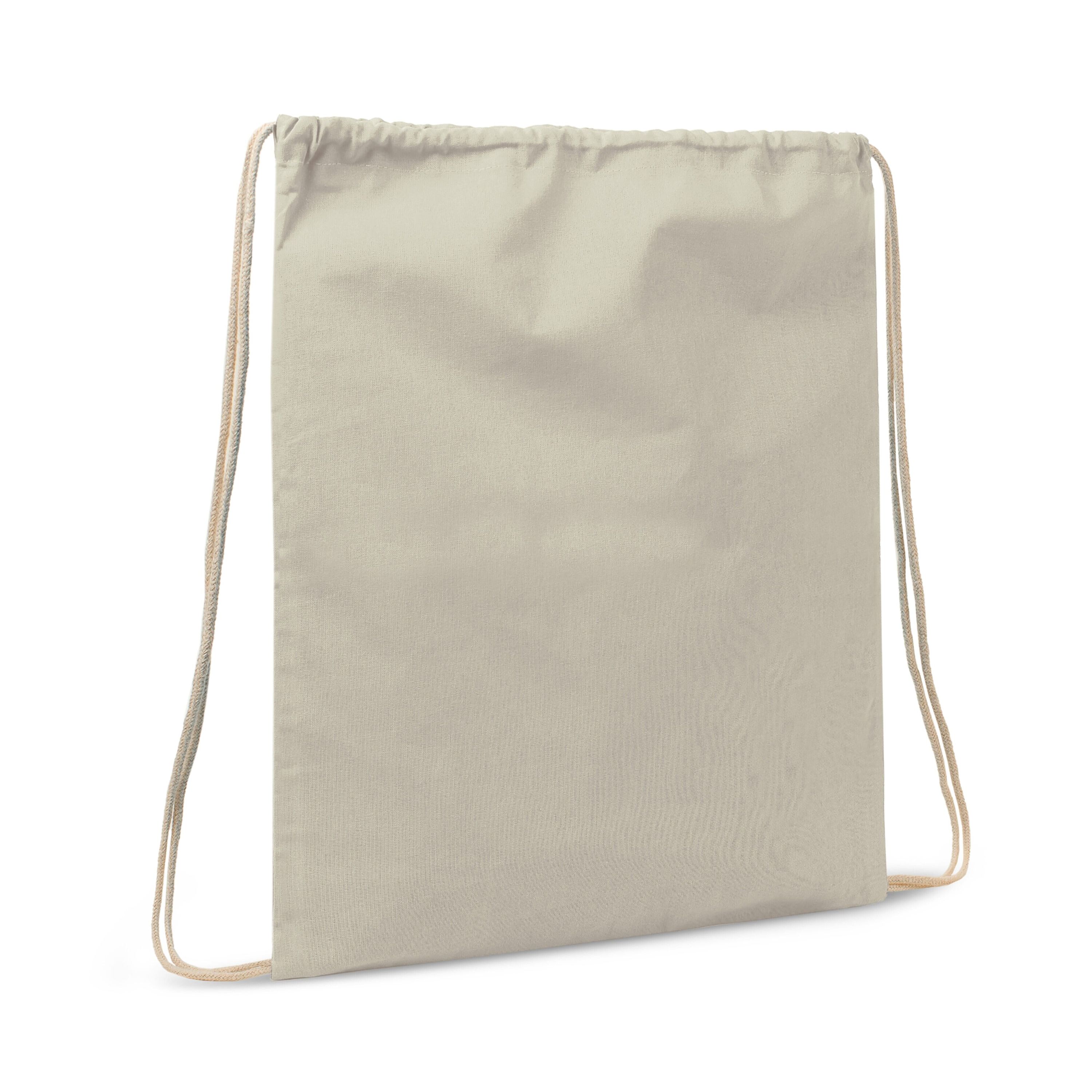 Kordelzugbeutel baumwolle OEKO-TEX® STANDARD 100 140g/m² 35x45cm - natur-950