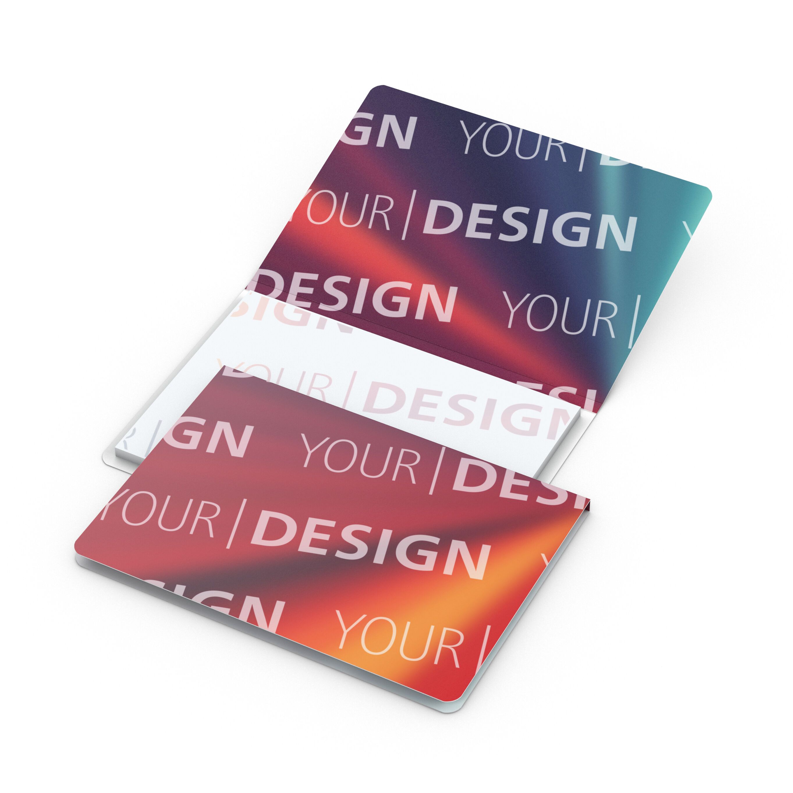 Haftnotizblock Memo-Card, Individuell, matt-789