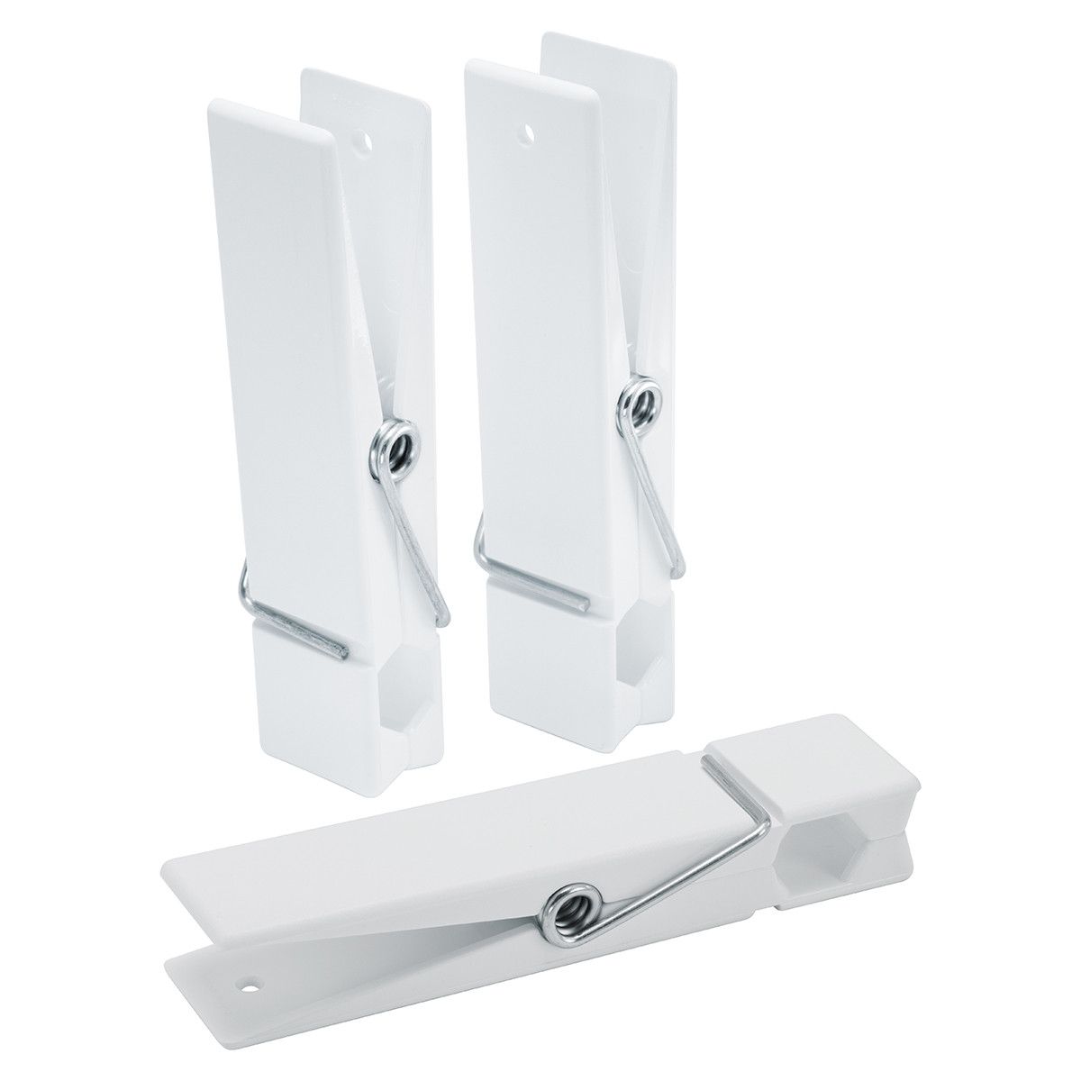 Zettelklammer XXL - weiß-352