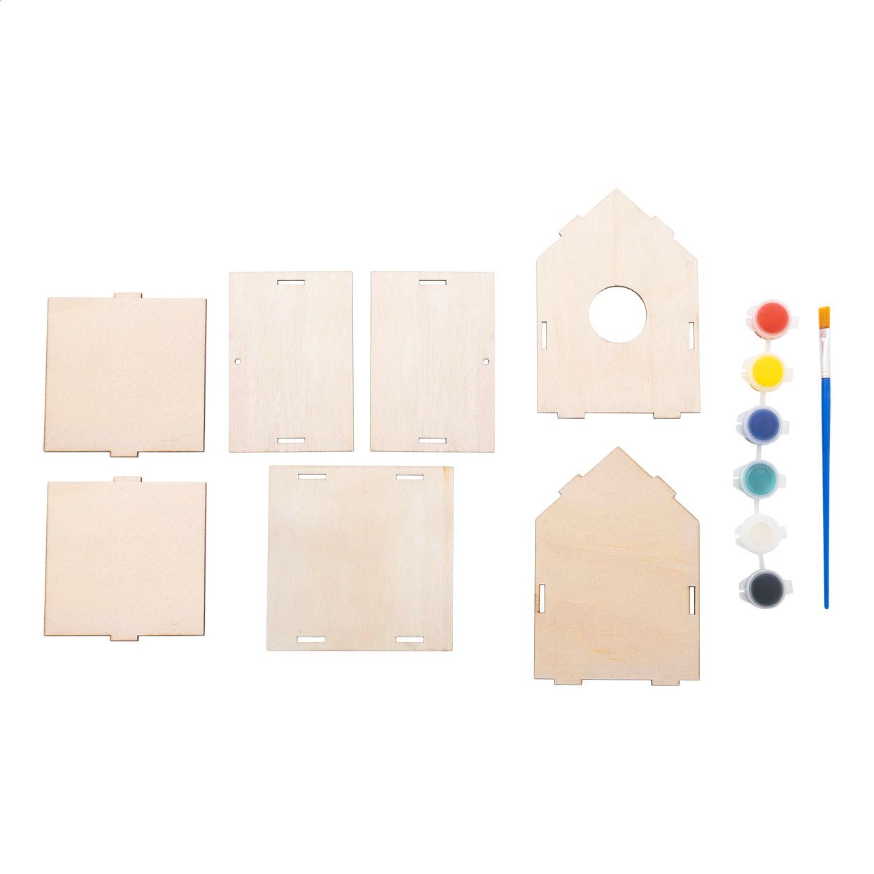 Titmice DIY Vogelhaus - natur-170