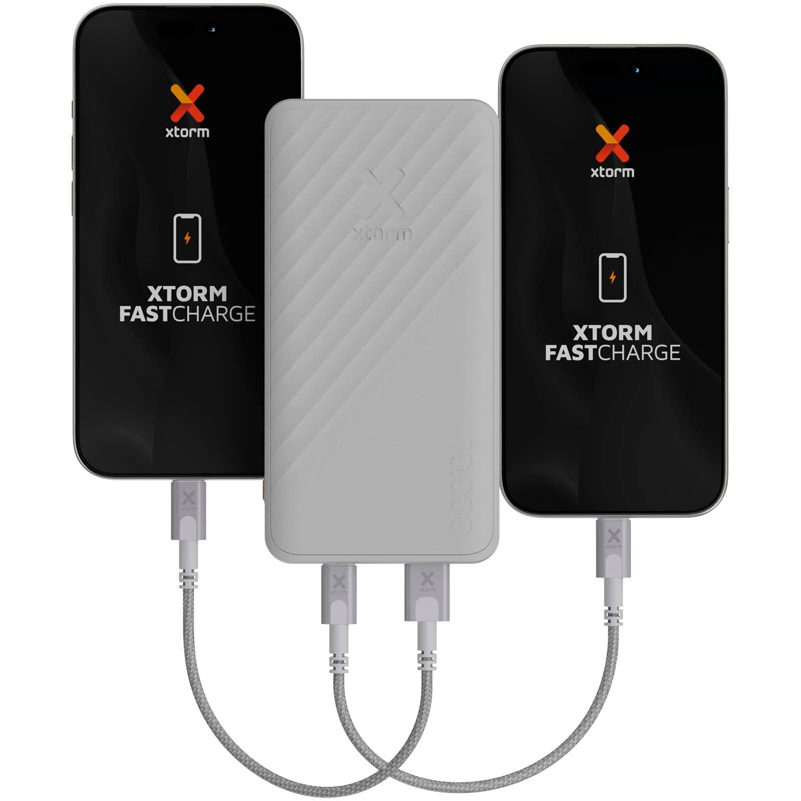 Xtorm XG210 Go2 15W 10.000 mAh Schnelllade-Powerbank - weiss-574