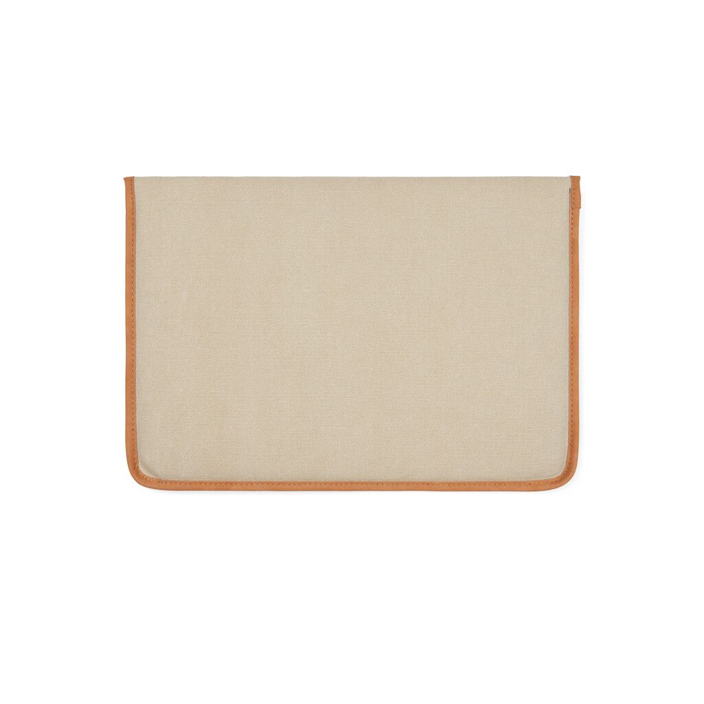 VINGA Bosler 14" Laptop-Tasche aus GRS recyceltem Canvas - beige-532