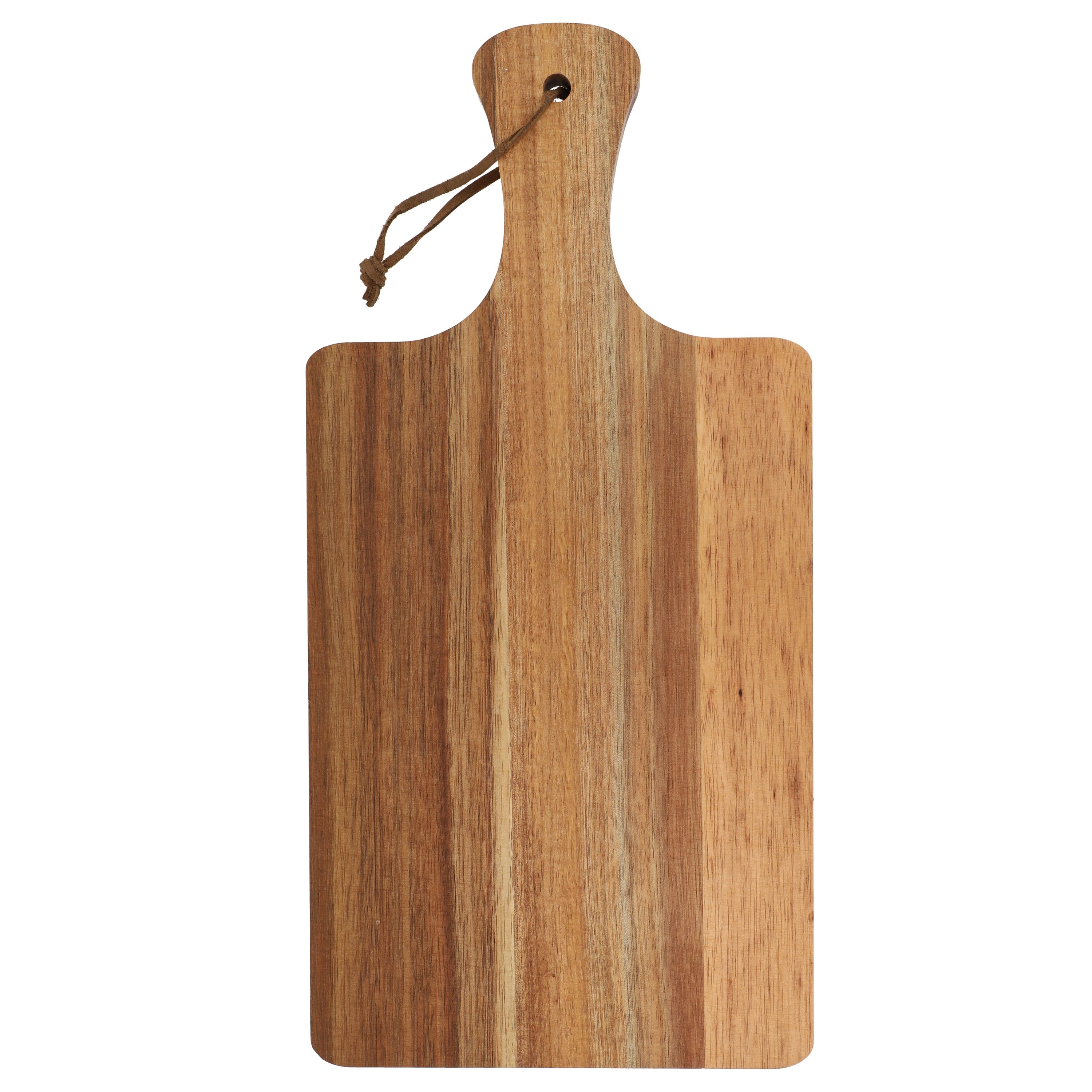 Servierbrett aus Akazie 37 x 18 x 1,5 cm - holz-93