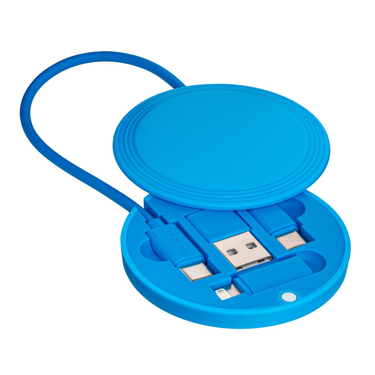 4-in-1 Ladekabel CONVERTICS COLOR - cyan-870