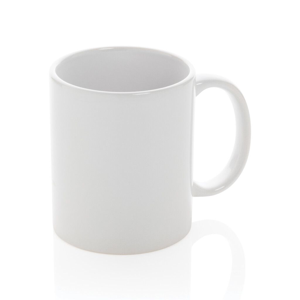 Basic Keramiktasse, 350ml - weiß-513