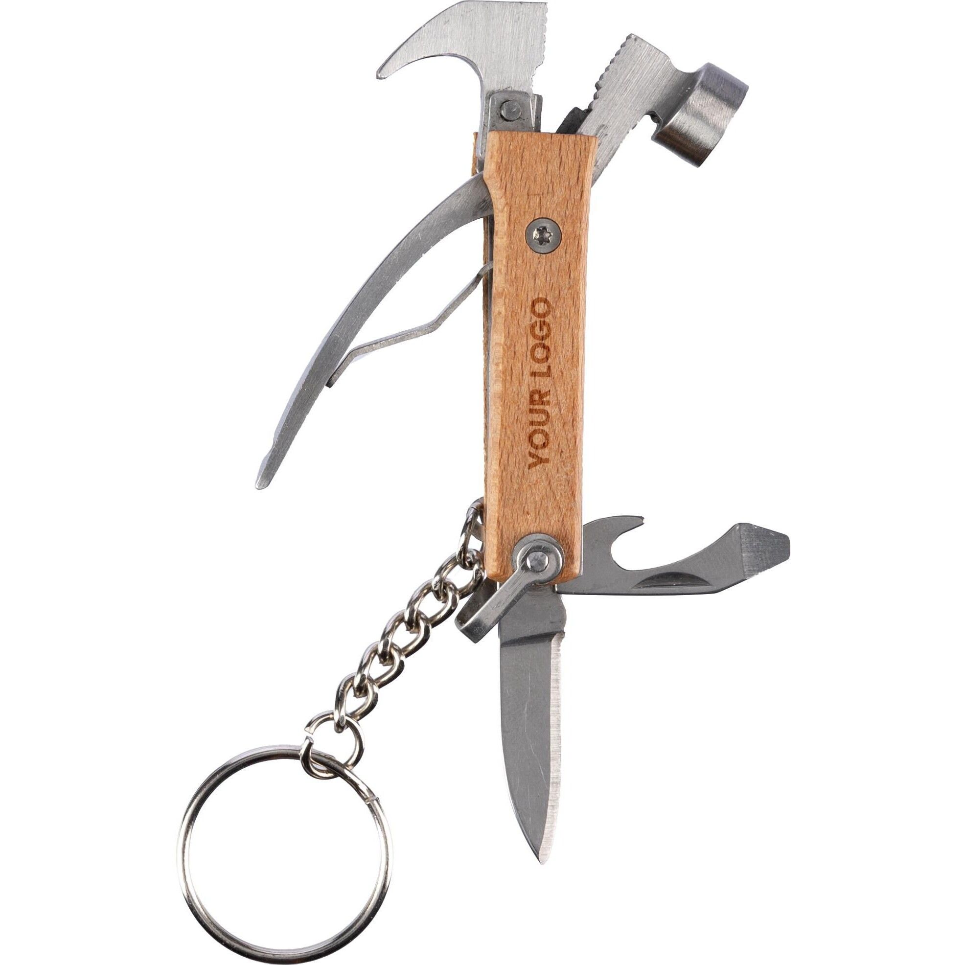 Bambus-Multitool Heinrich  - braun-586
