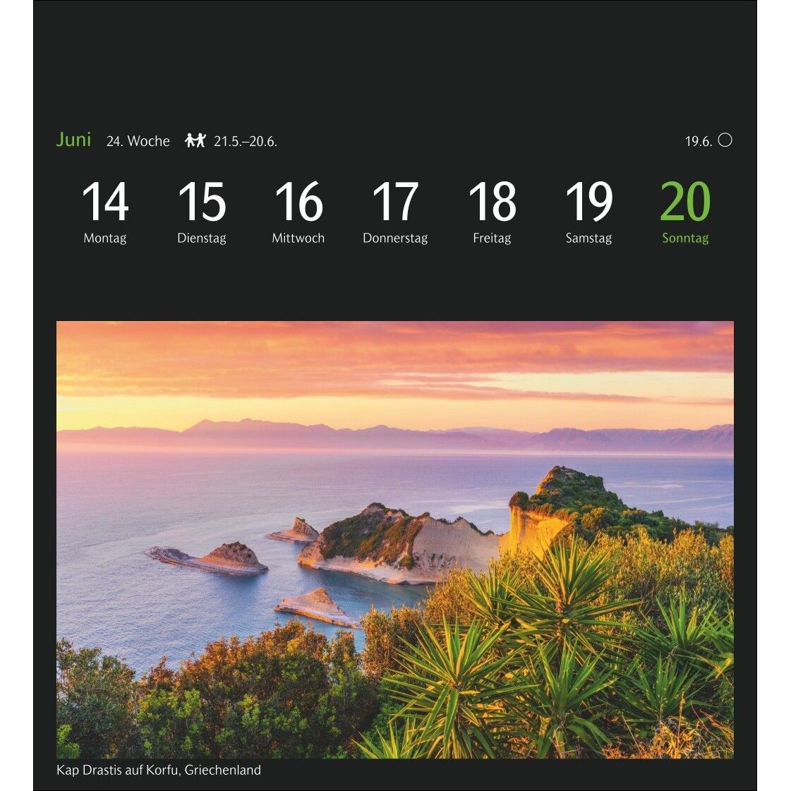 GEO Ferne Horizonte Postkartenkalender-347