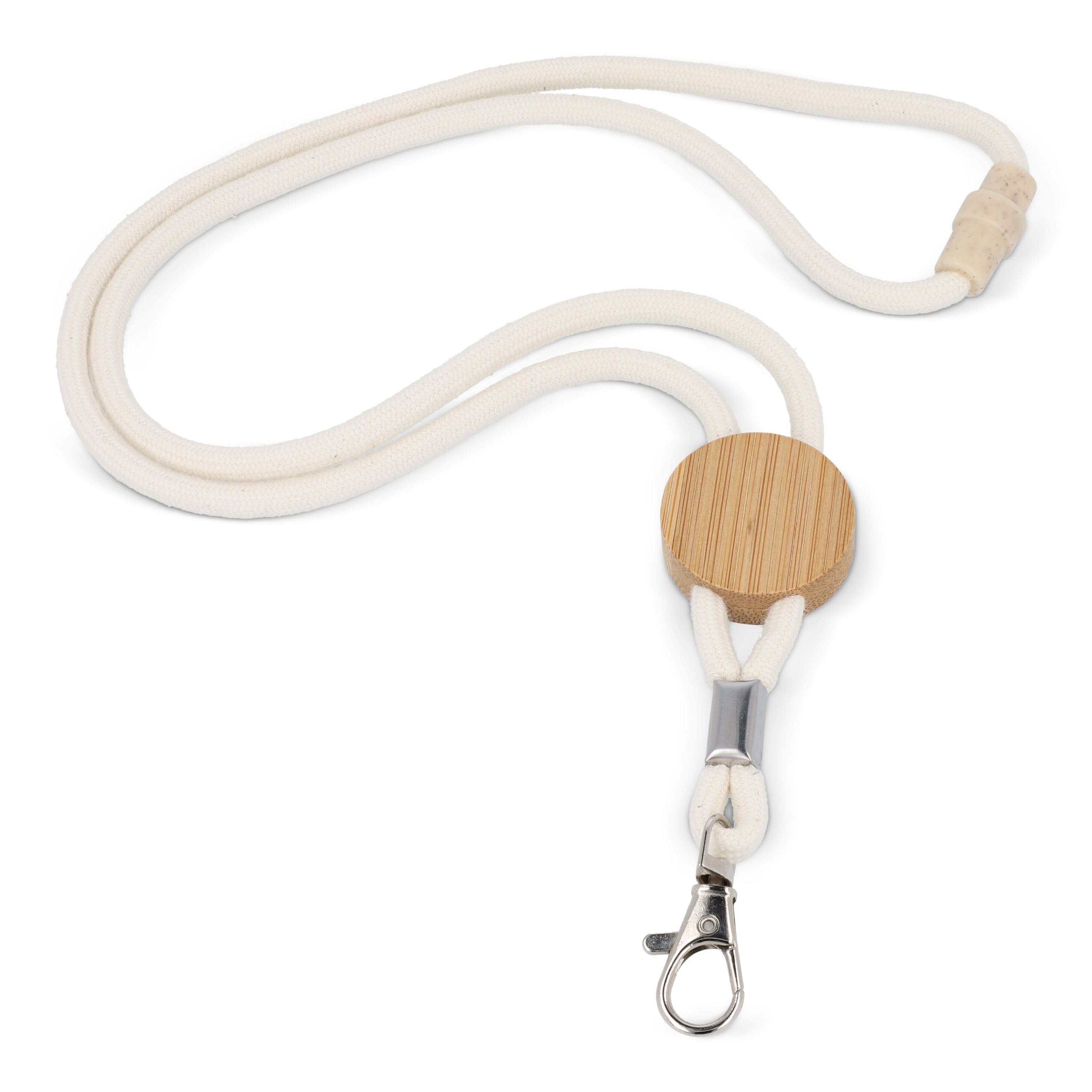 Baumwollkordel Lanyard - natur-309