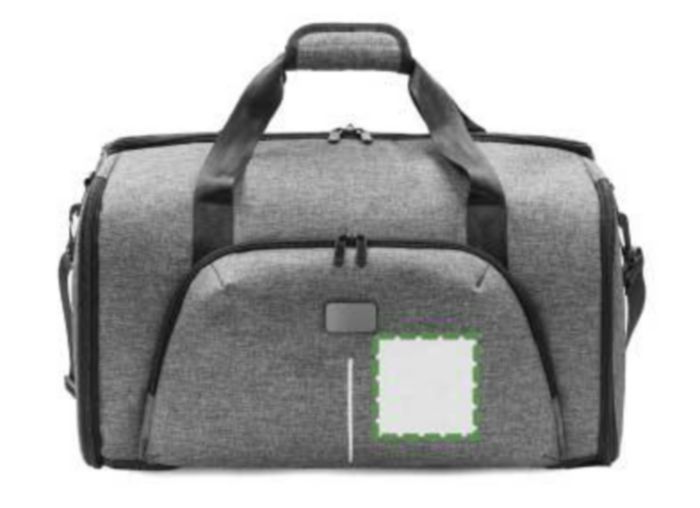Veredelungsposition Tasche auf der Vorderseite