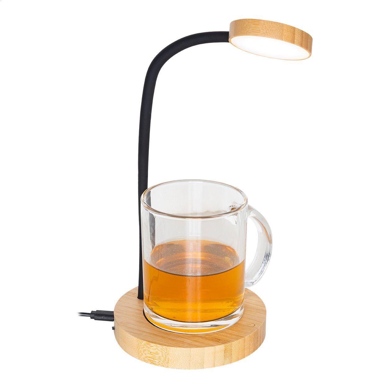 SipLight Tassenwärmer-Tischlampe - natur - schwarz-196