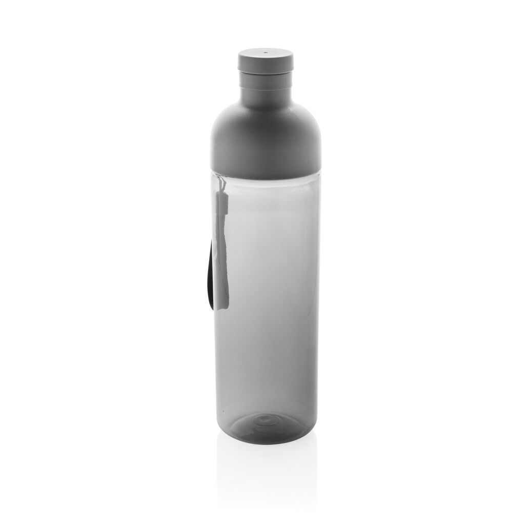 Impact auslaufsichere Wasserflasche aus RCS recyc. PET 600ml - schwarz-834