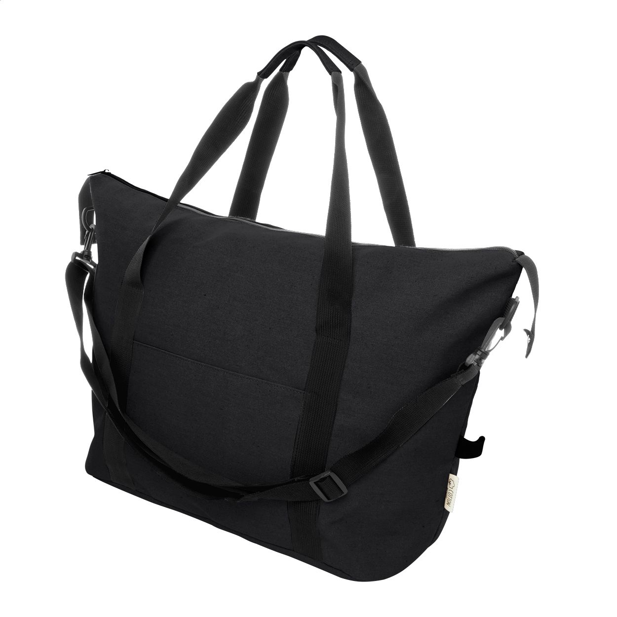 Rebyss Travel Recycelten Canvas Reisetasche - schwarz-947