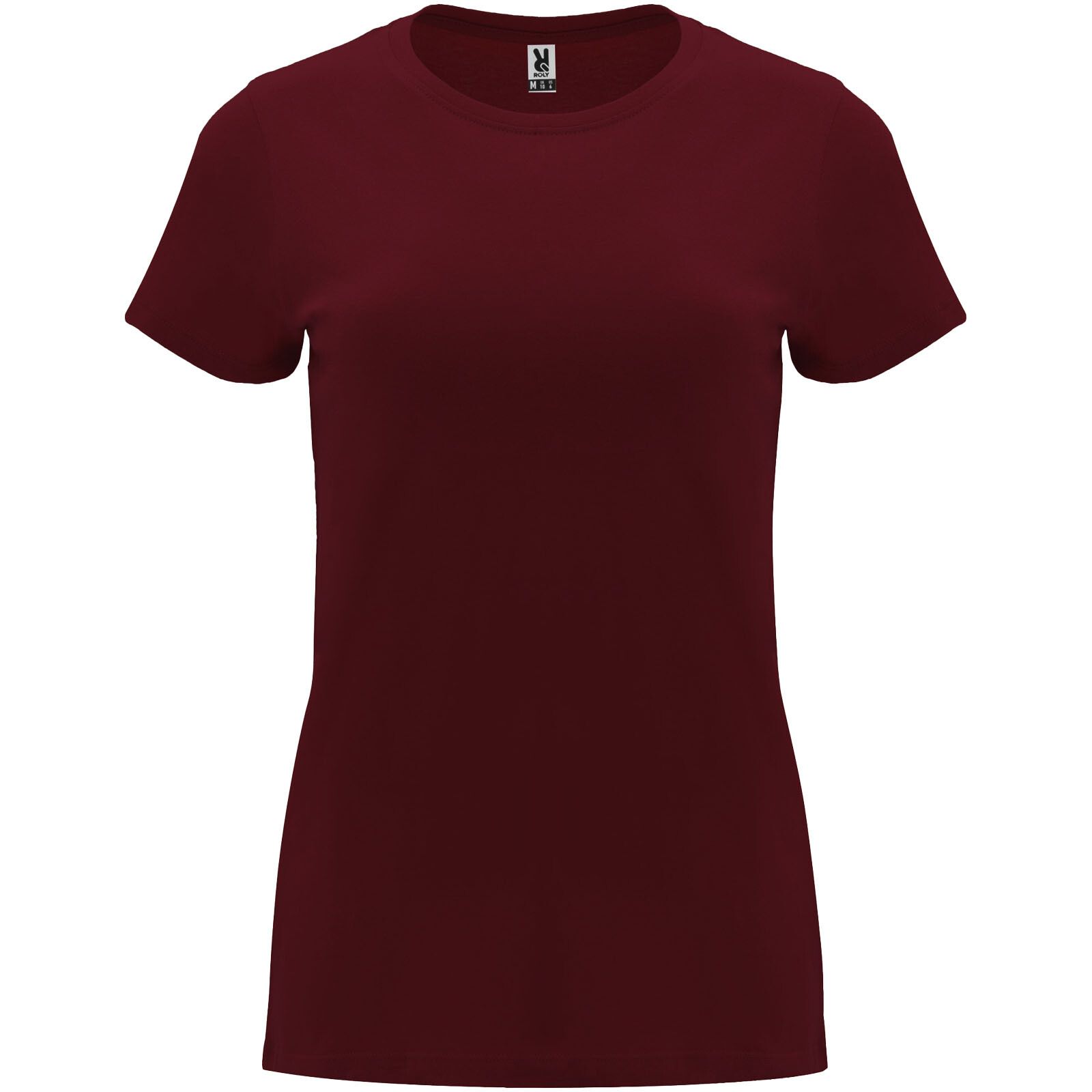 Capri T-Shirt für Damen - granatrot - M-632
