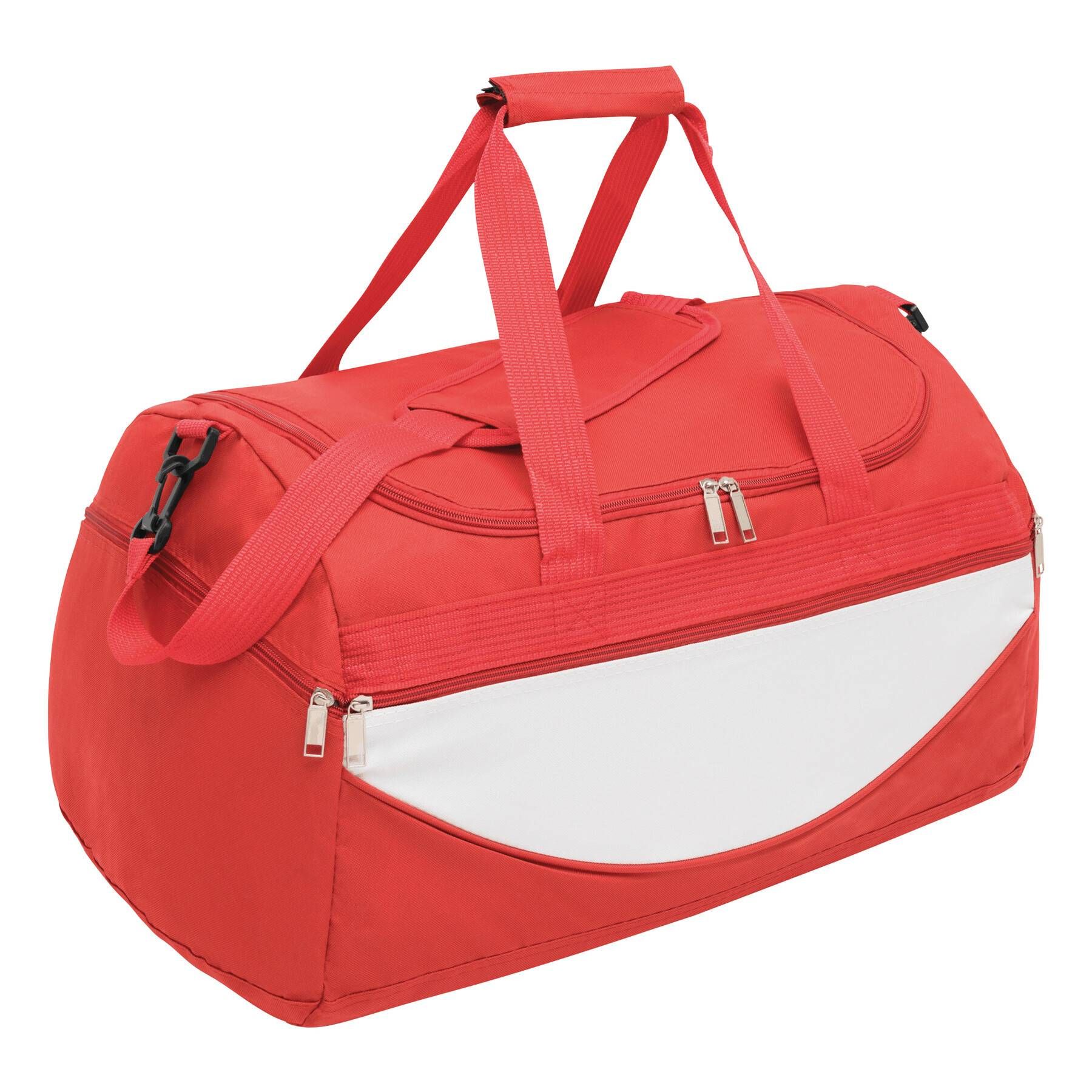 Sporttasche CHAMP - rot - weiß-241