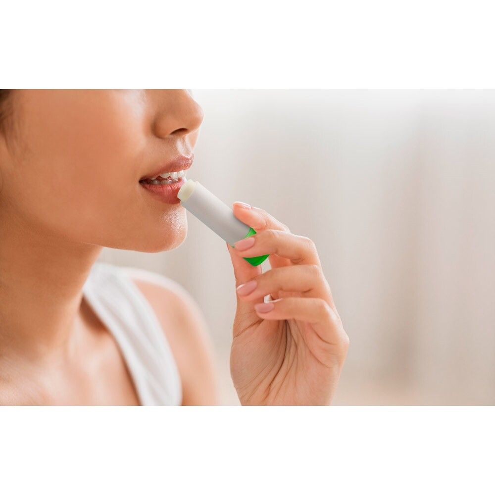 JOLIE VEGAN Veganer Lippenbalsam aus recyceltem rABS & PP, Vanillearoma - blau-260