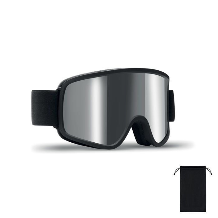 Skibrille UV400 NISEKO - silber glänzend-344