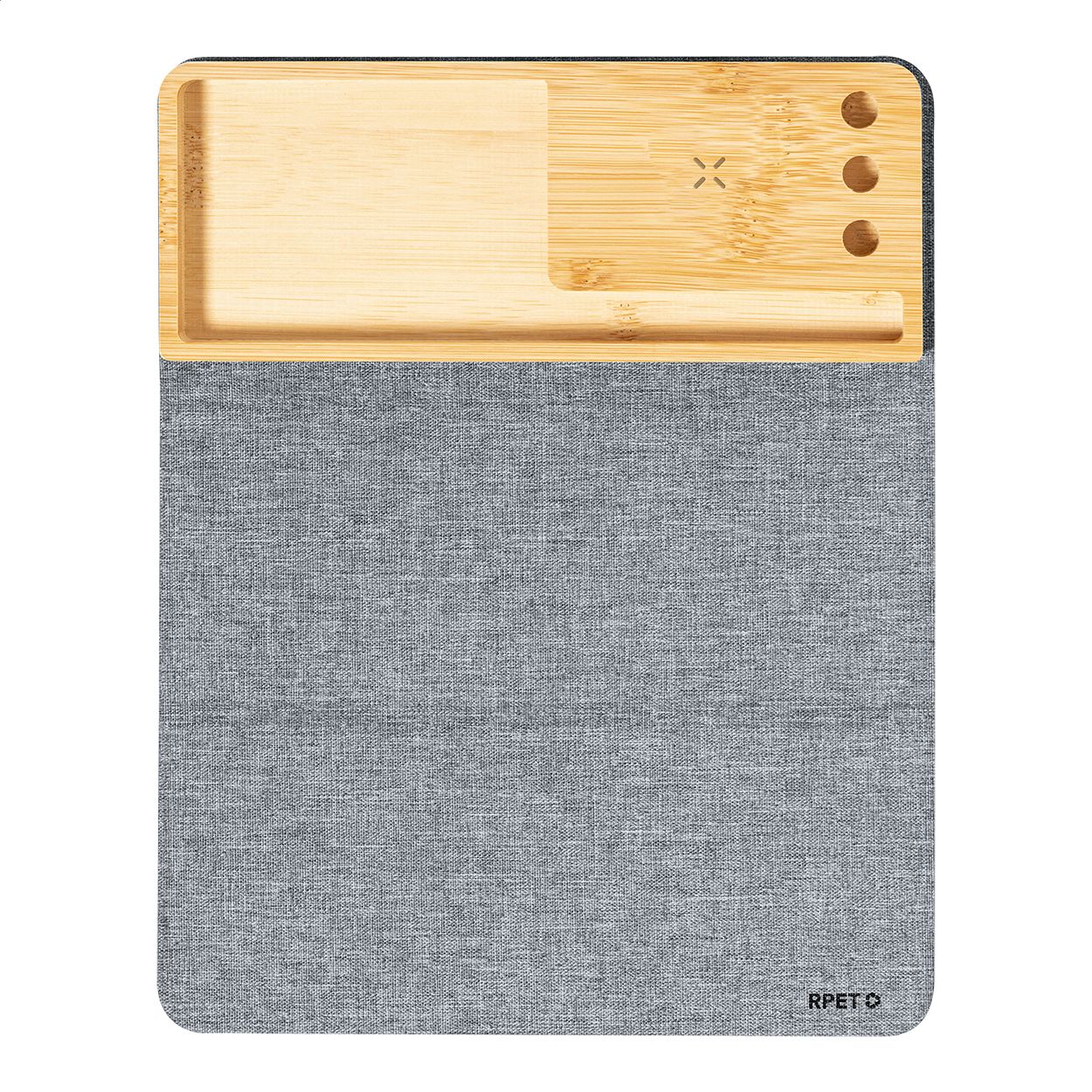 Atrova Wireless-Charger mit Mauspad - dunkelgrau-868