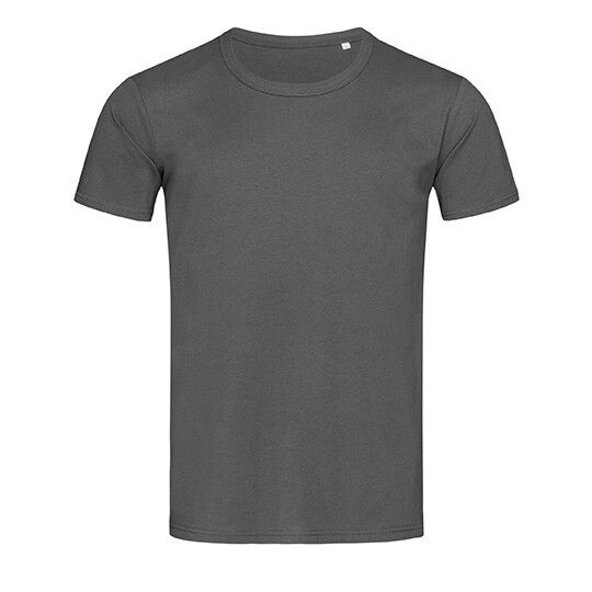 Ben Crew Neck - slate grey solid-427