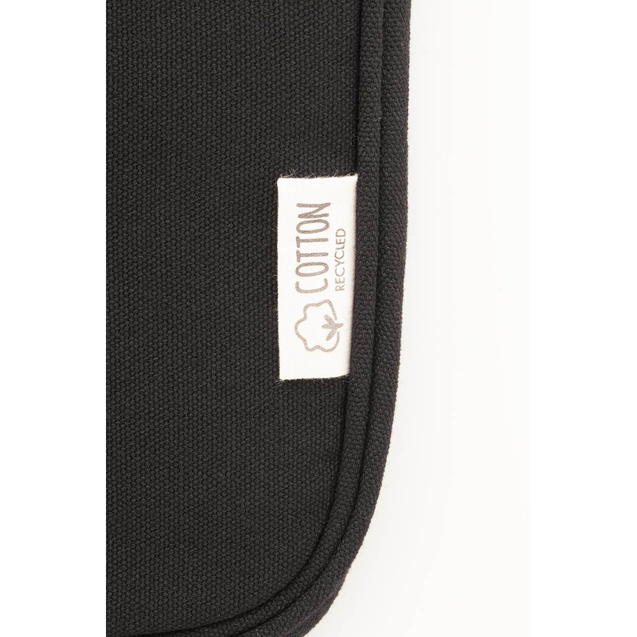 Rebyss Comp Recycelten Canvas Laptoptasche - schwarz-163