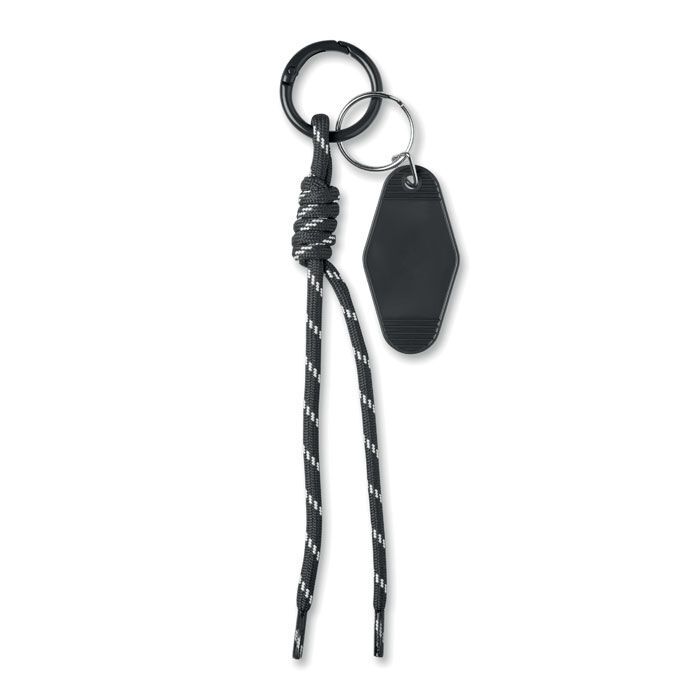 Schlüsselring mit Schnur KEYBRAID - schwarz-501