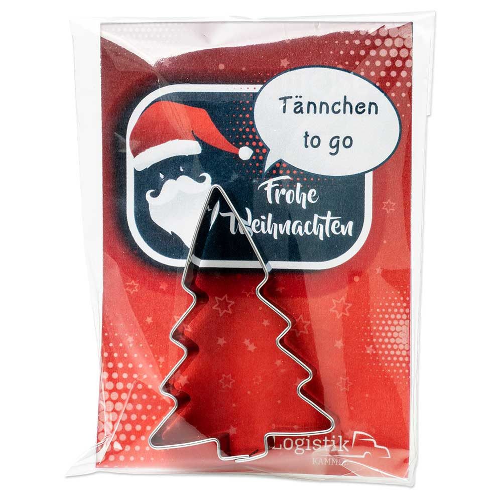 Backförmchen in der Werbetüte - Winter - Elch-976