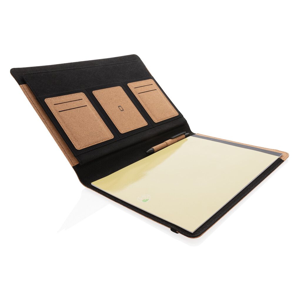 Deluxe Kork Portfolio A4 mit Stift - braun-166