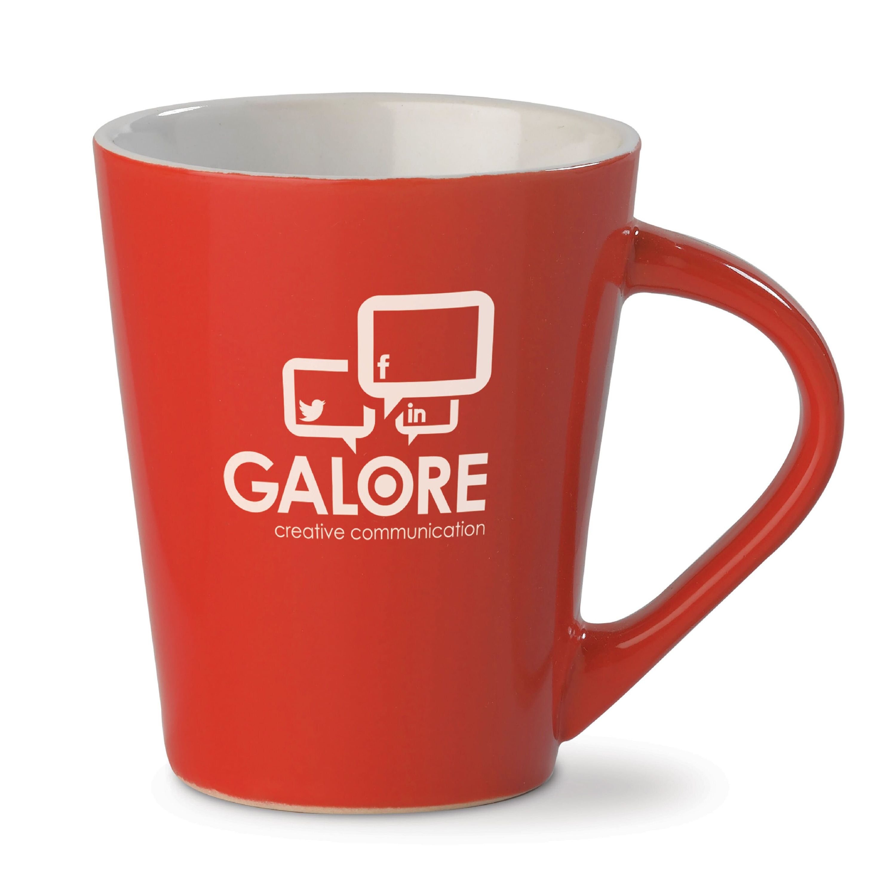 Kaffeebecher Nice 270ml - rot-558