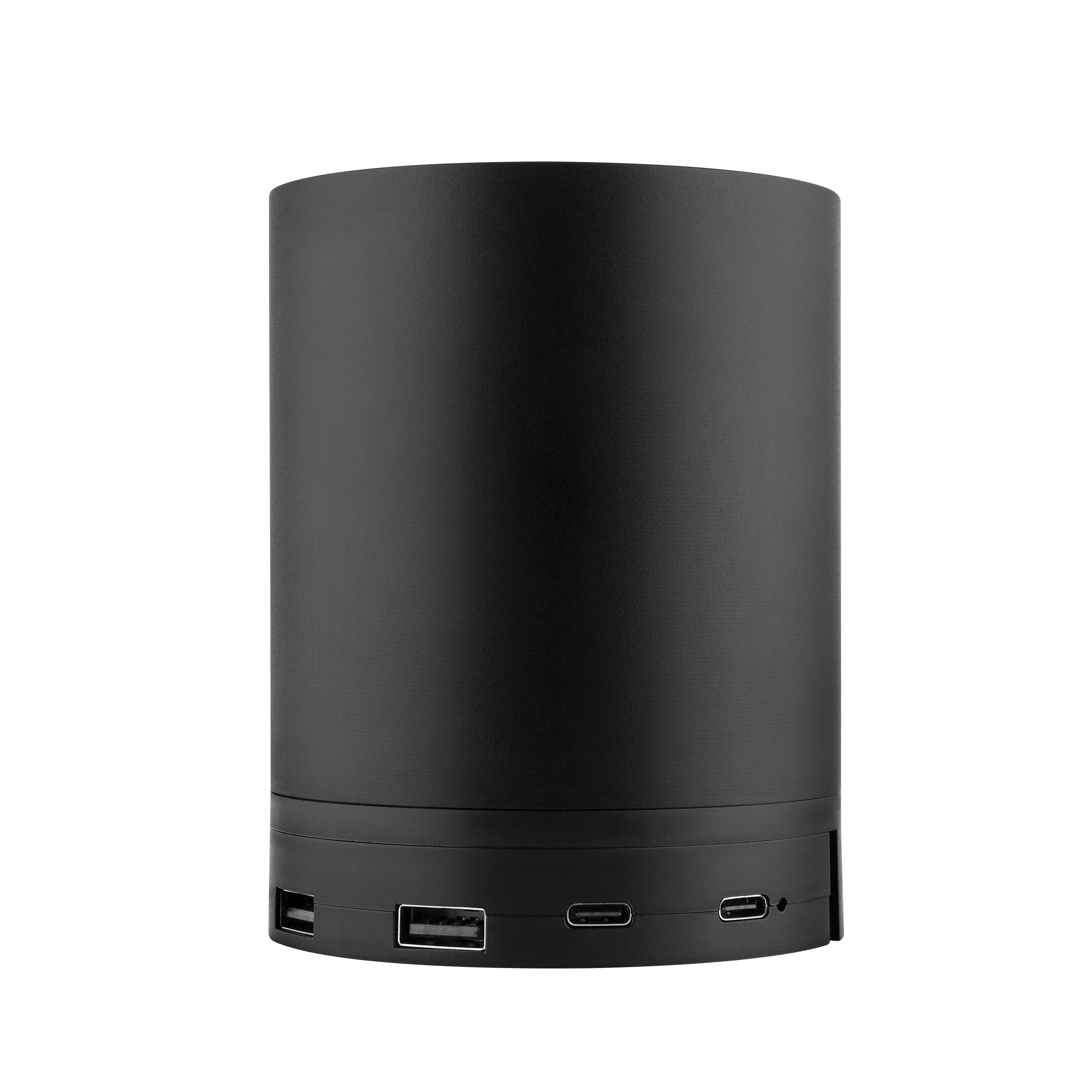Metmaxx® Stifteköcher "FutureChargeDeskHub" - schwarz-224