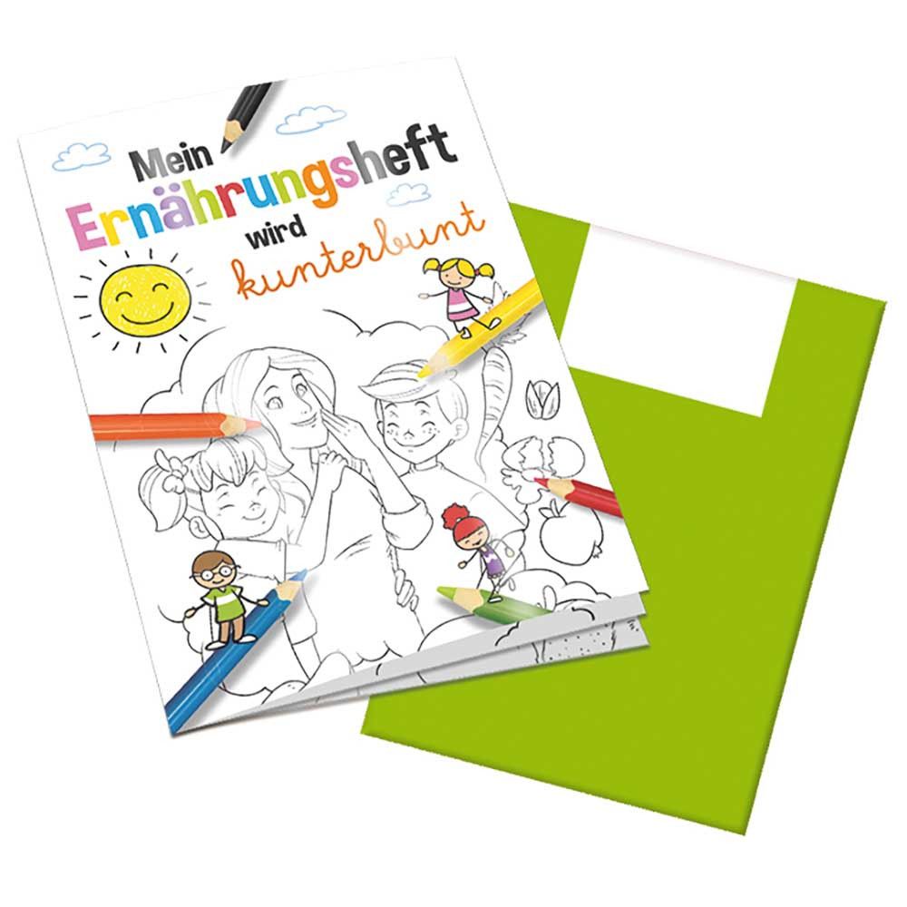Malbuch / Mal-Set A6 - Ernährung - Malbuch neutral-8