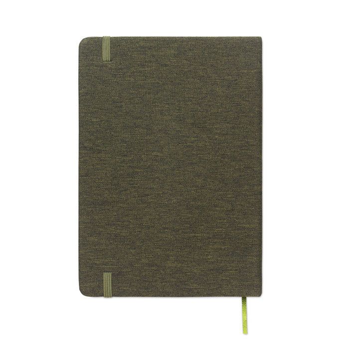 DIN A5 Notizbuch RPET RINBOOK - dunkelgrün-50