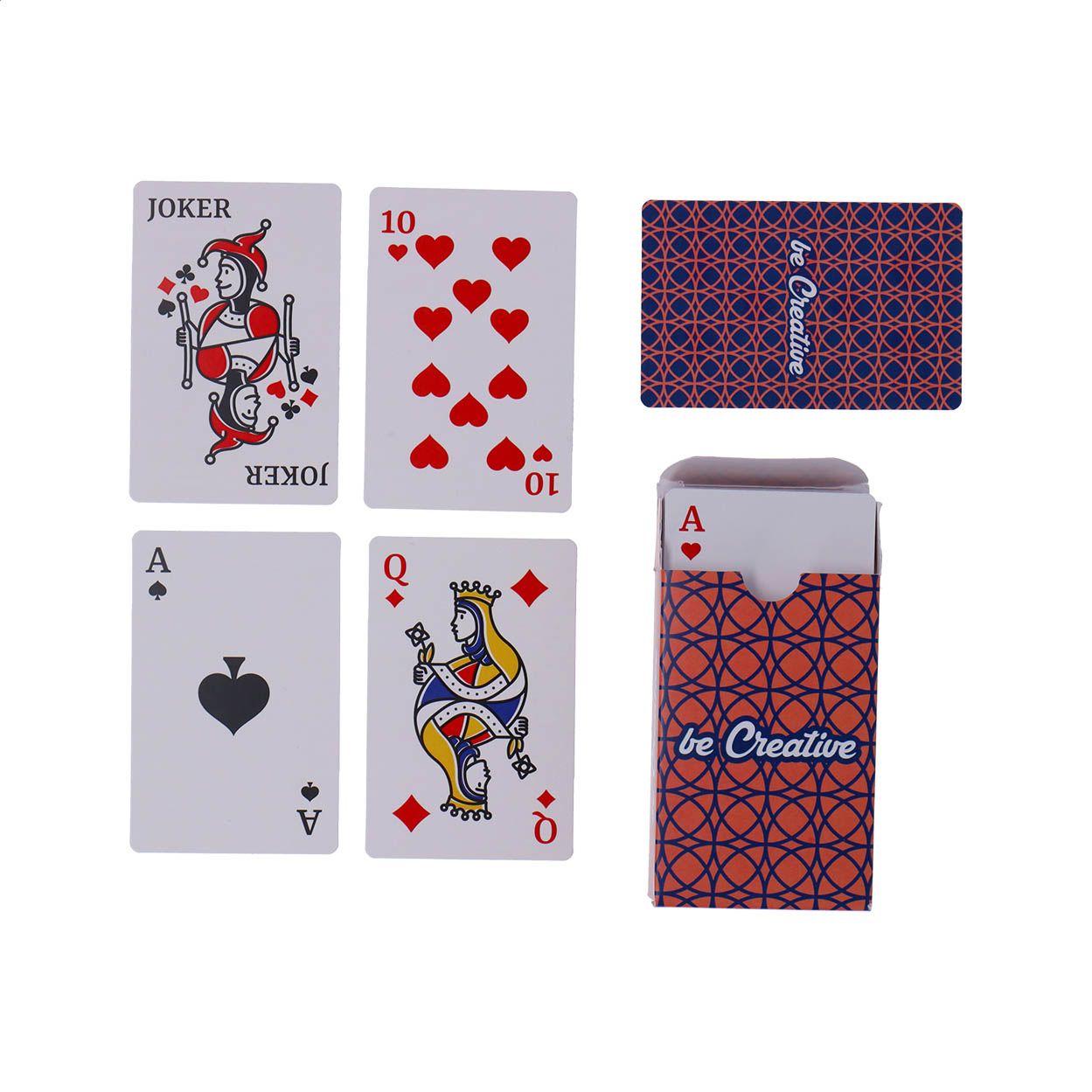 CreaCard Individuelle Spielkarten - weiß-232