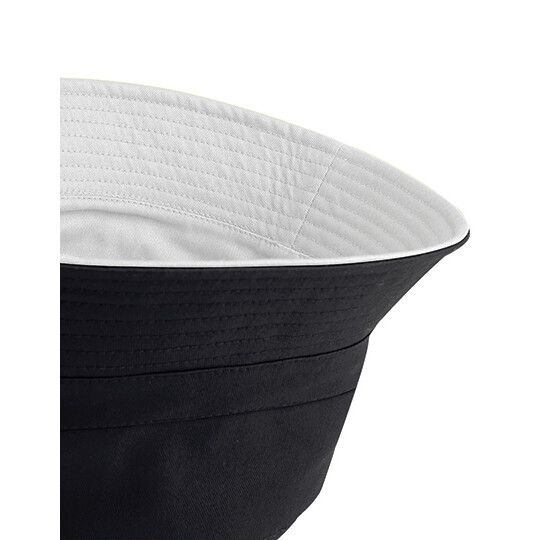Reversible Bucket Hat - black - light grey-700