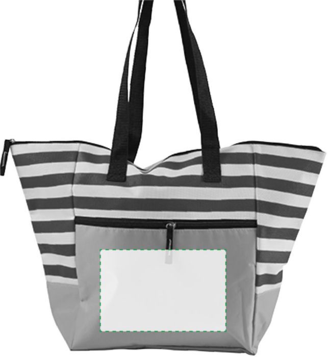 Veredelungsposition Tasche auf der Vorderseite