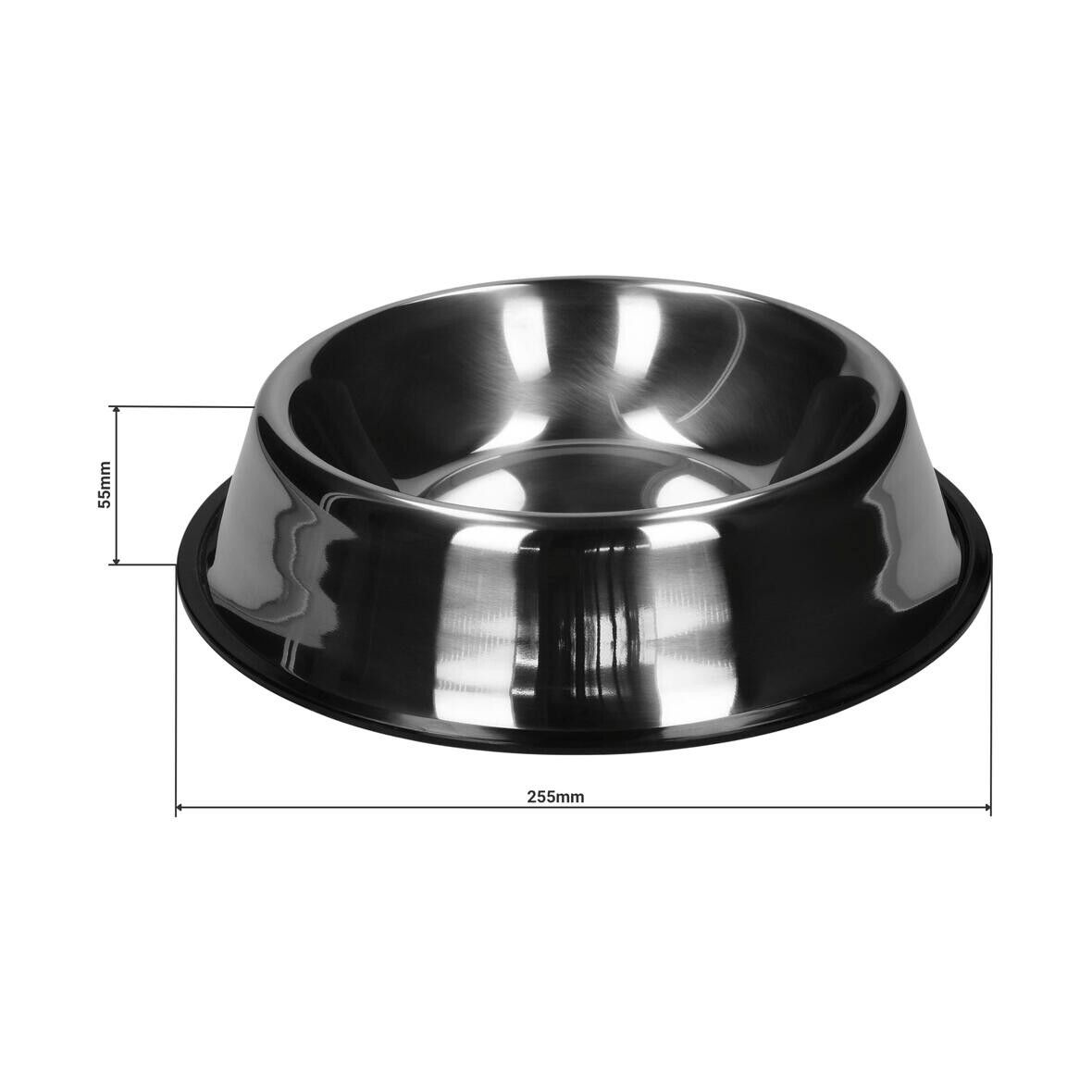 Hundenapf Dog 1000 ml - silber-101