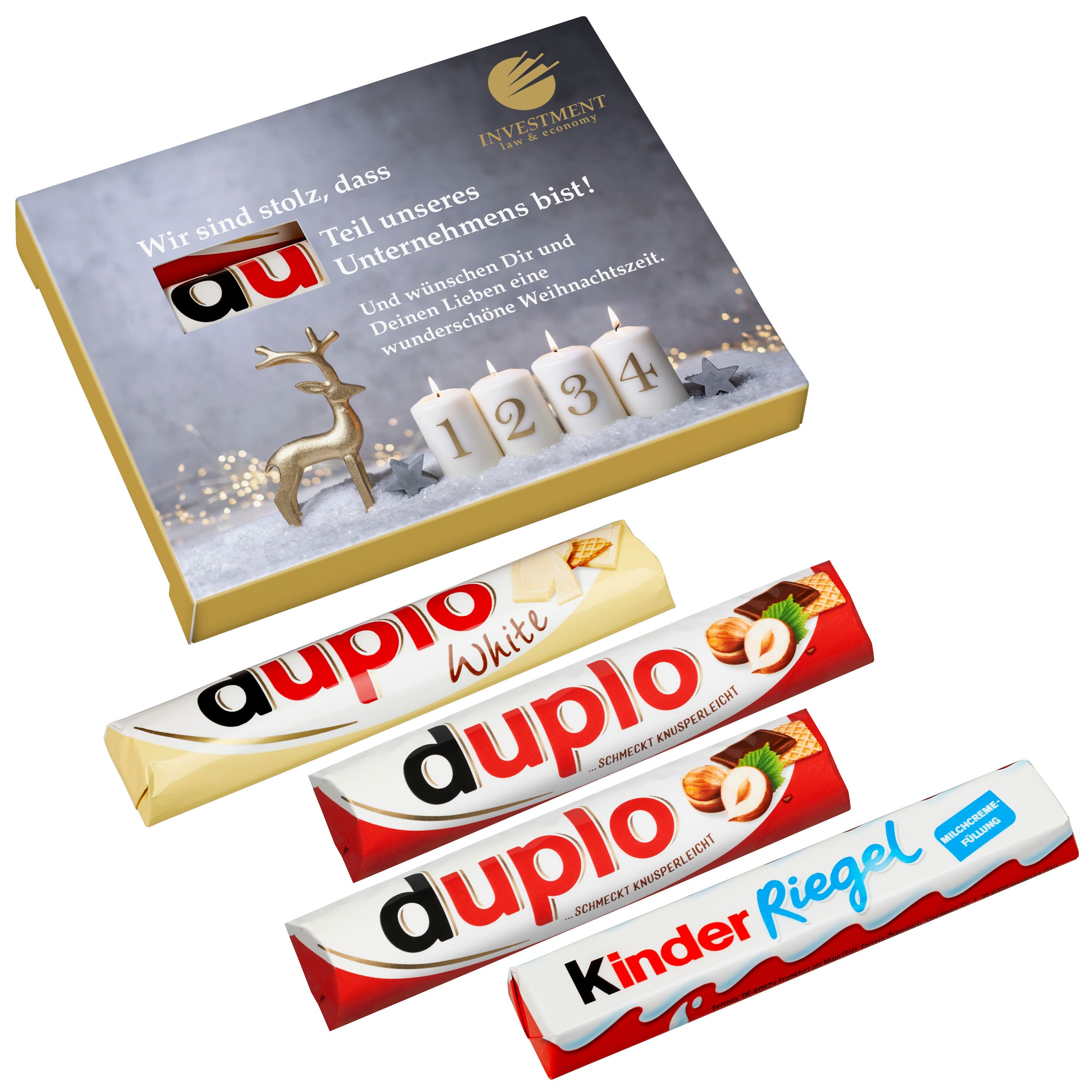 4er Advents-Duplo-Pack (2x Duplo klassisch, 1x Duplo weiß und 1x Kinder Riegel)-148