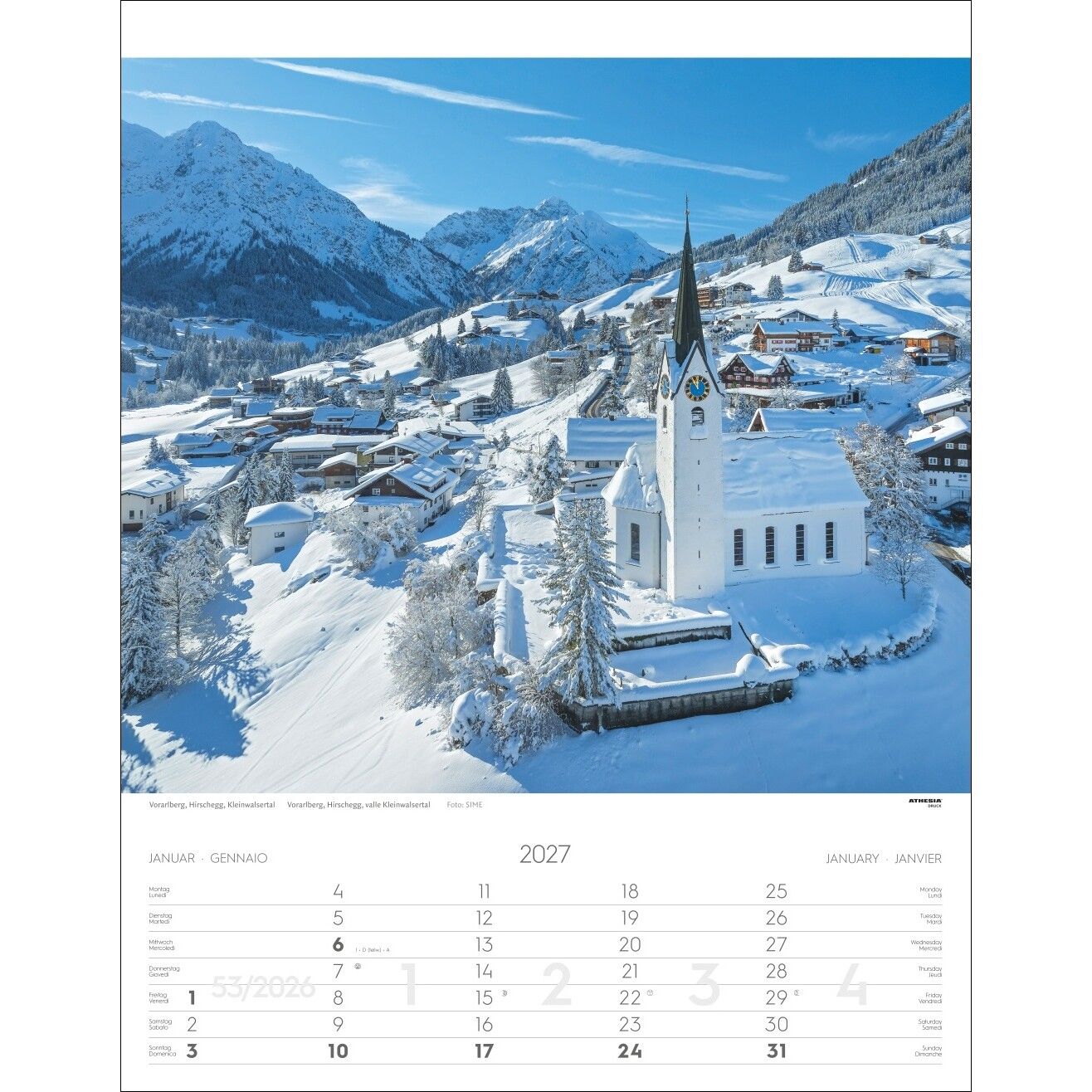 Österreich - Landschaft & Natur Kalender-377