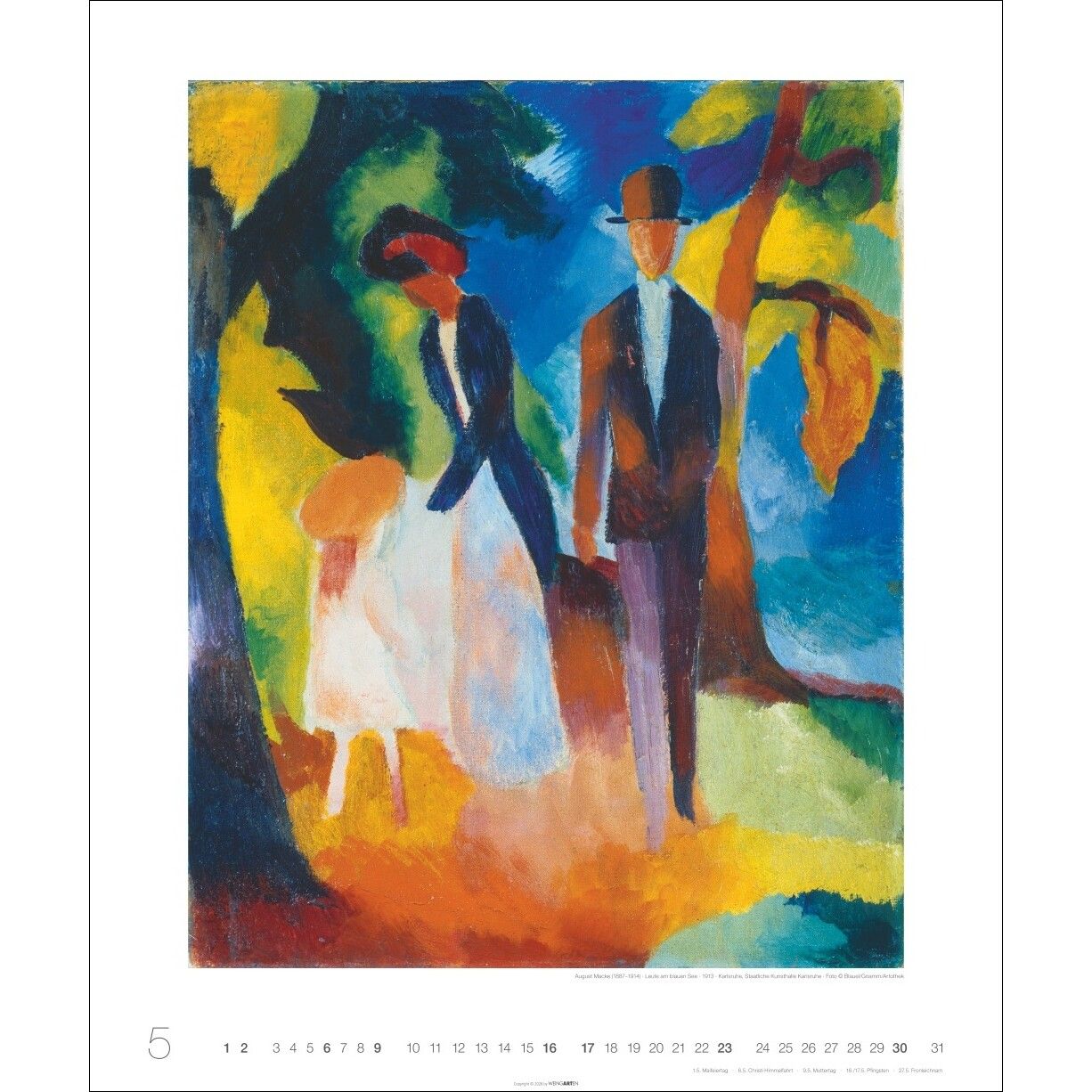 August Macke Edition - Kunst & Kultur Kalender-974