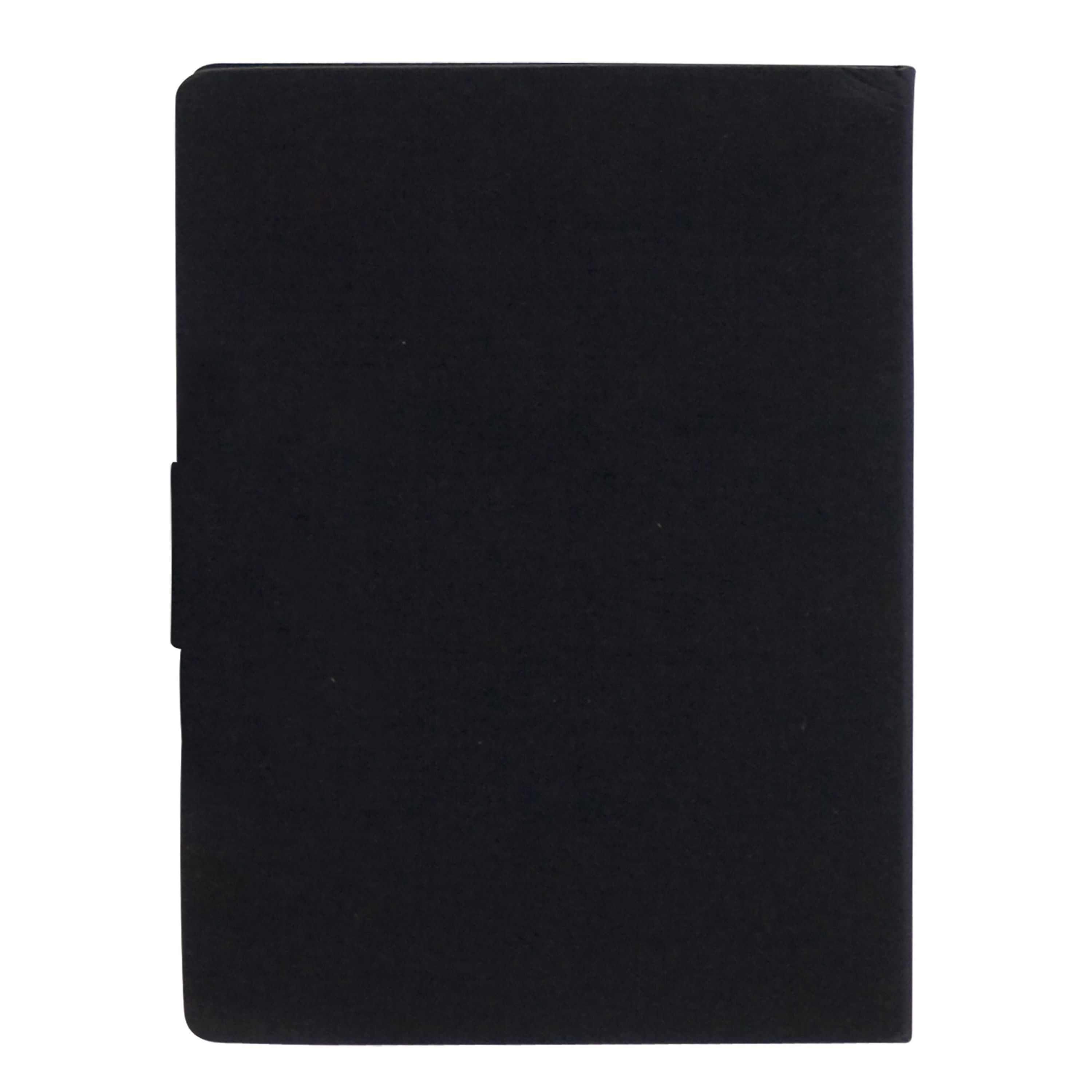 Notizbuch mit Haftnotizen - schwarz-712