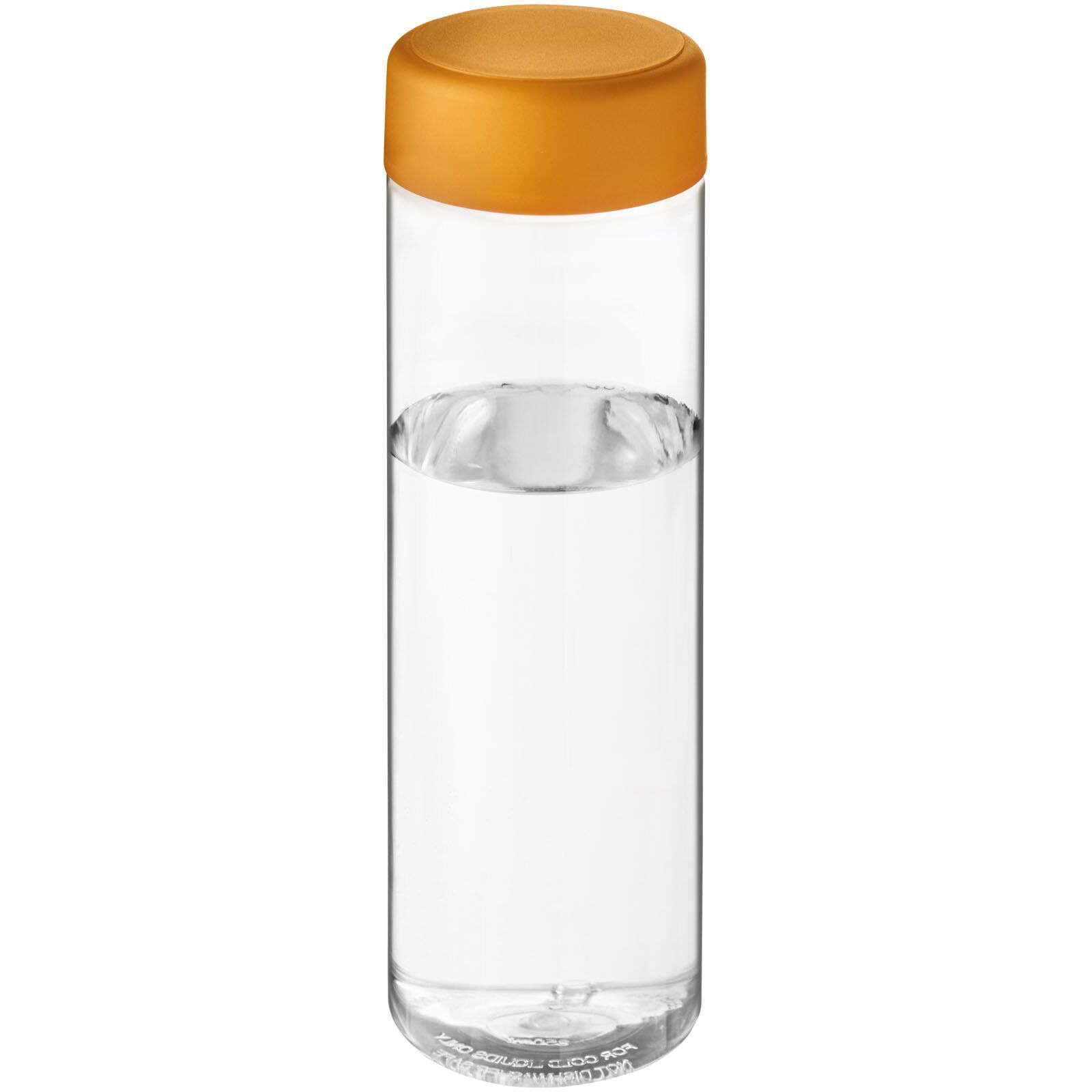 H2O Active Vibe 850 ml Sportflasche mit Drehdeckel - transparent -  orange-337