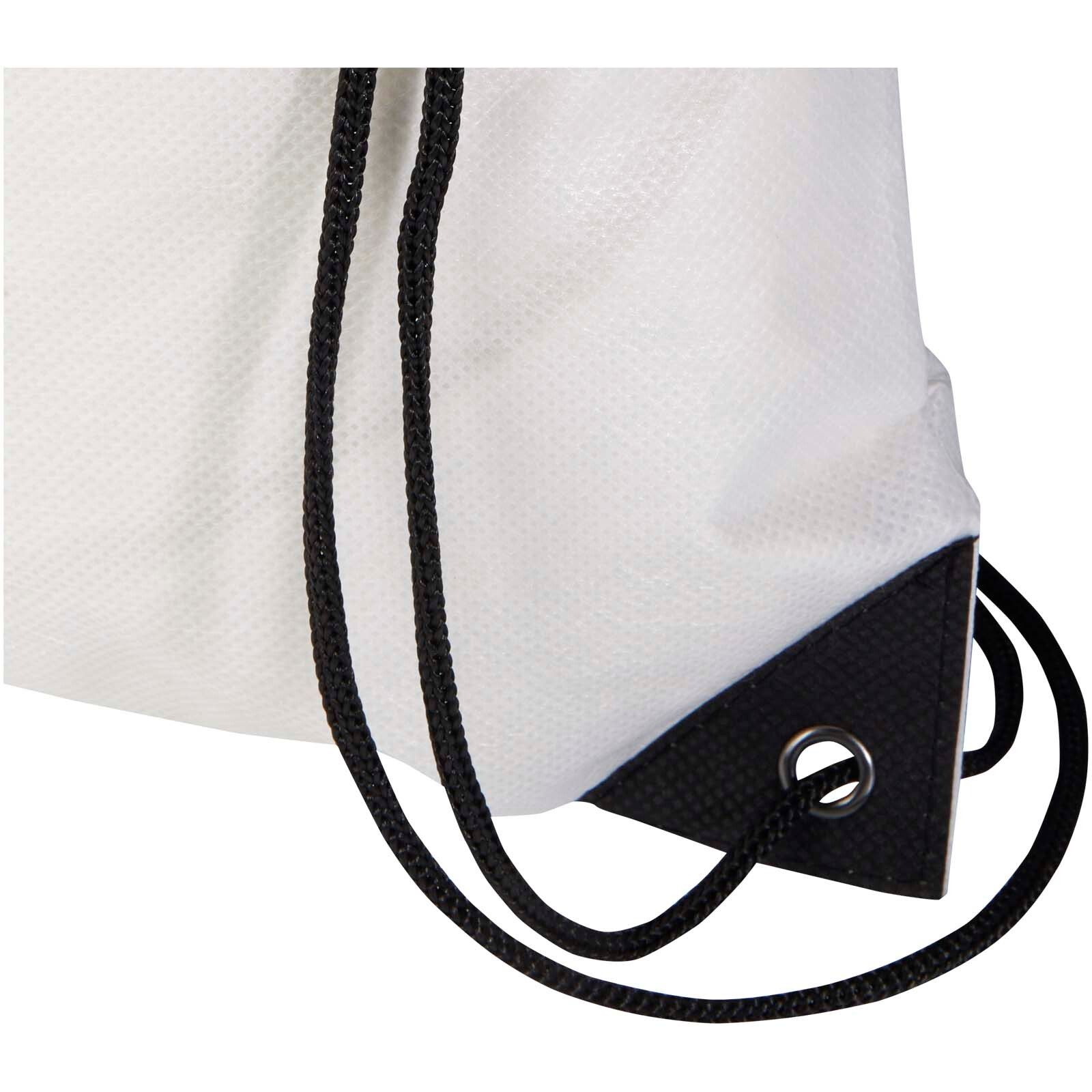 Evergreen Sportbeutel aus recyceltem GRS Non Woven 5 L - weiss-799