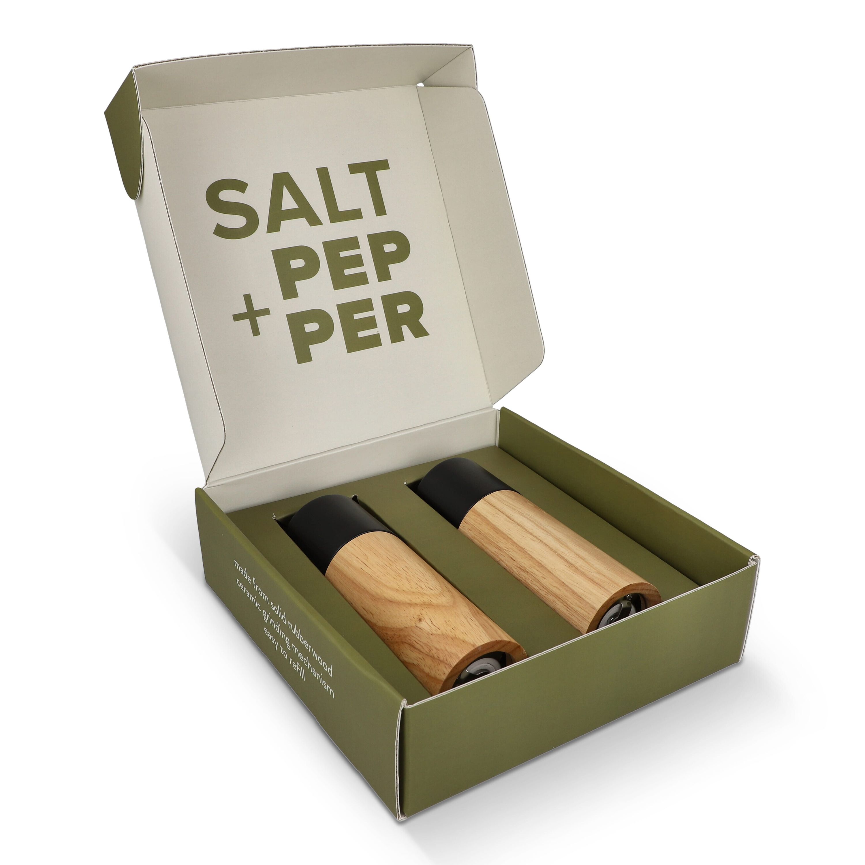 InSideOut Holz-Salz- und Pfeffermühle-Set - schwarz-112