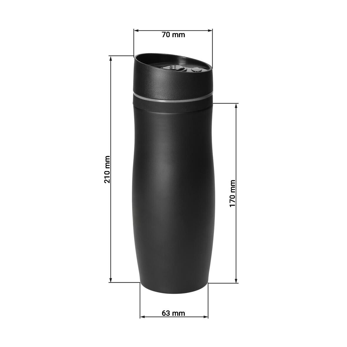 Thermobecher Milano, 0,35 l - navy-blau-61