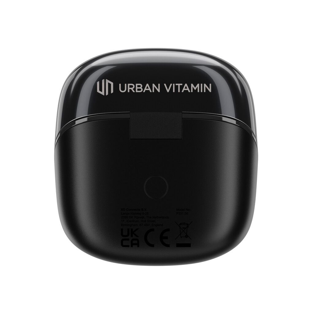 Urban Vitamin Long Beach ENC Ohrhörer aus RCS rec. ABS - schwarz-926