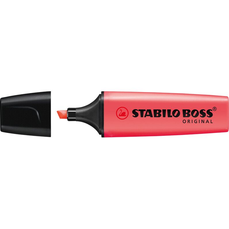 STABILO BOSS ORIGINAL Leuchtmarkierer - rot-520
